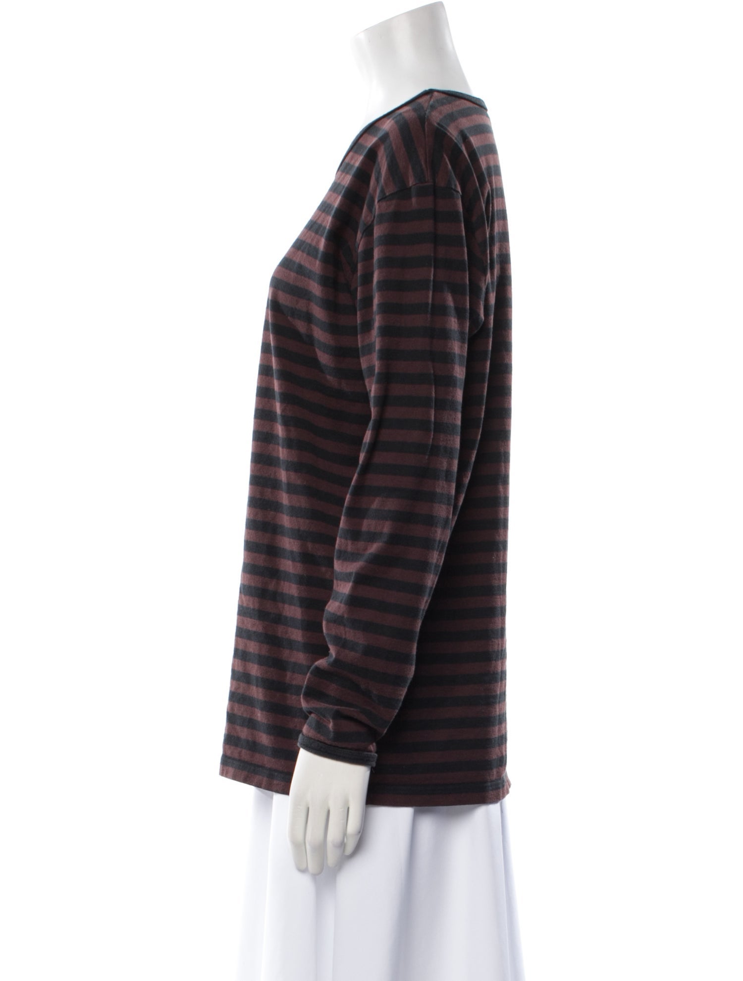 Marimekko Striped Crew Neck T-Shirt
