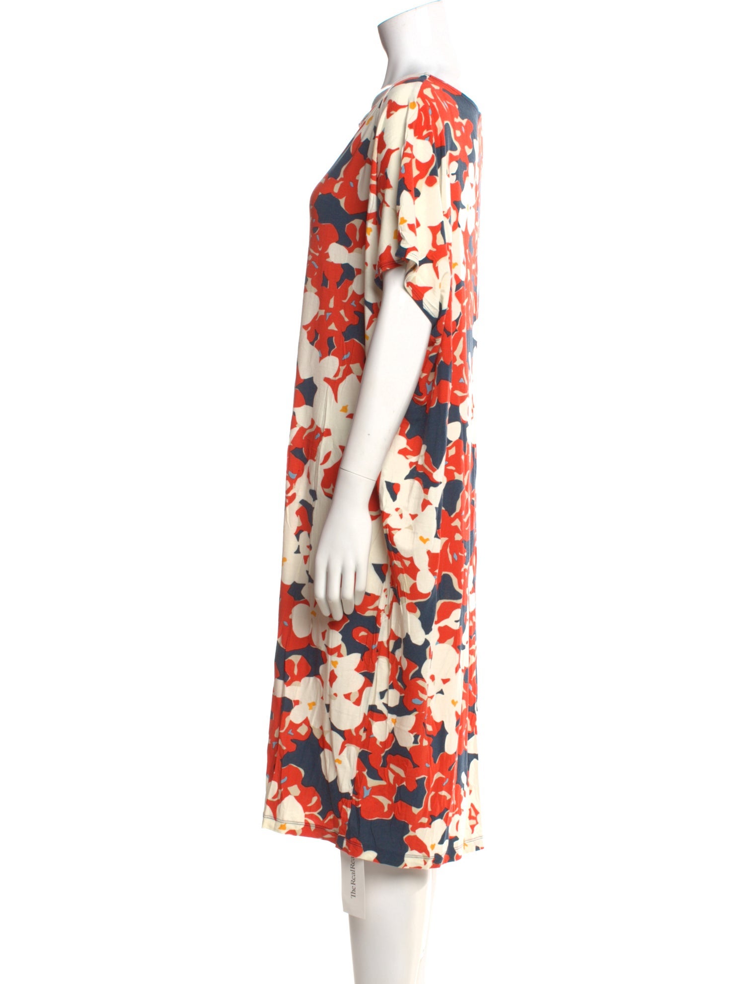 Marimekko Floral Print Knee-Length Dress