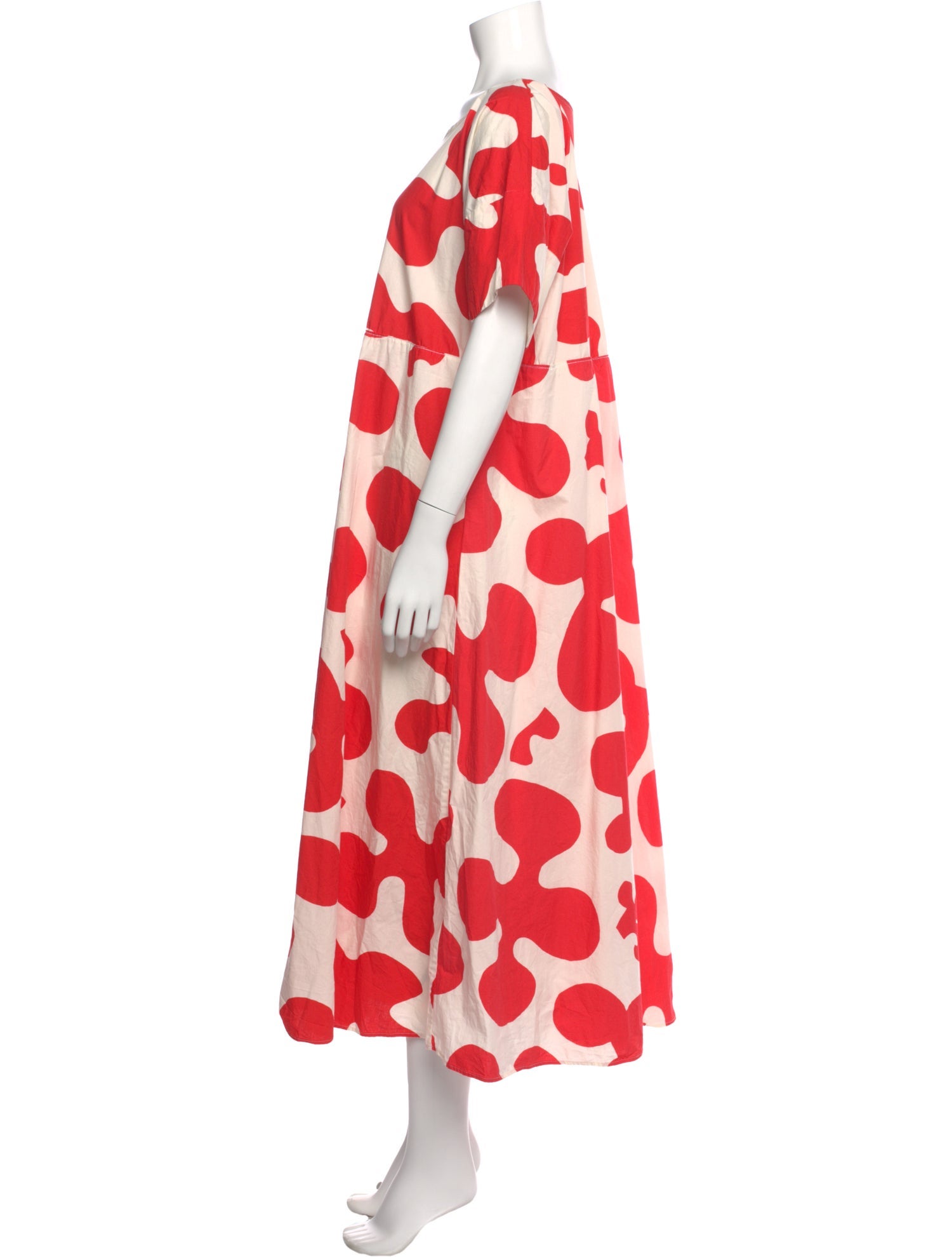 Marimekko Polka Dot Print Long Dress