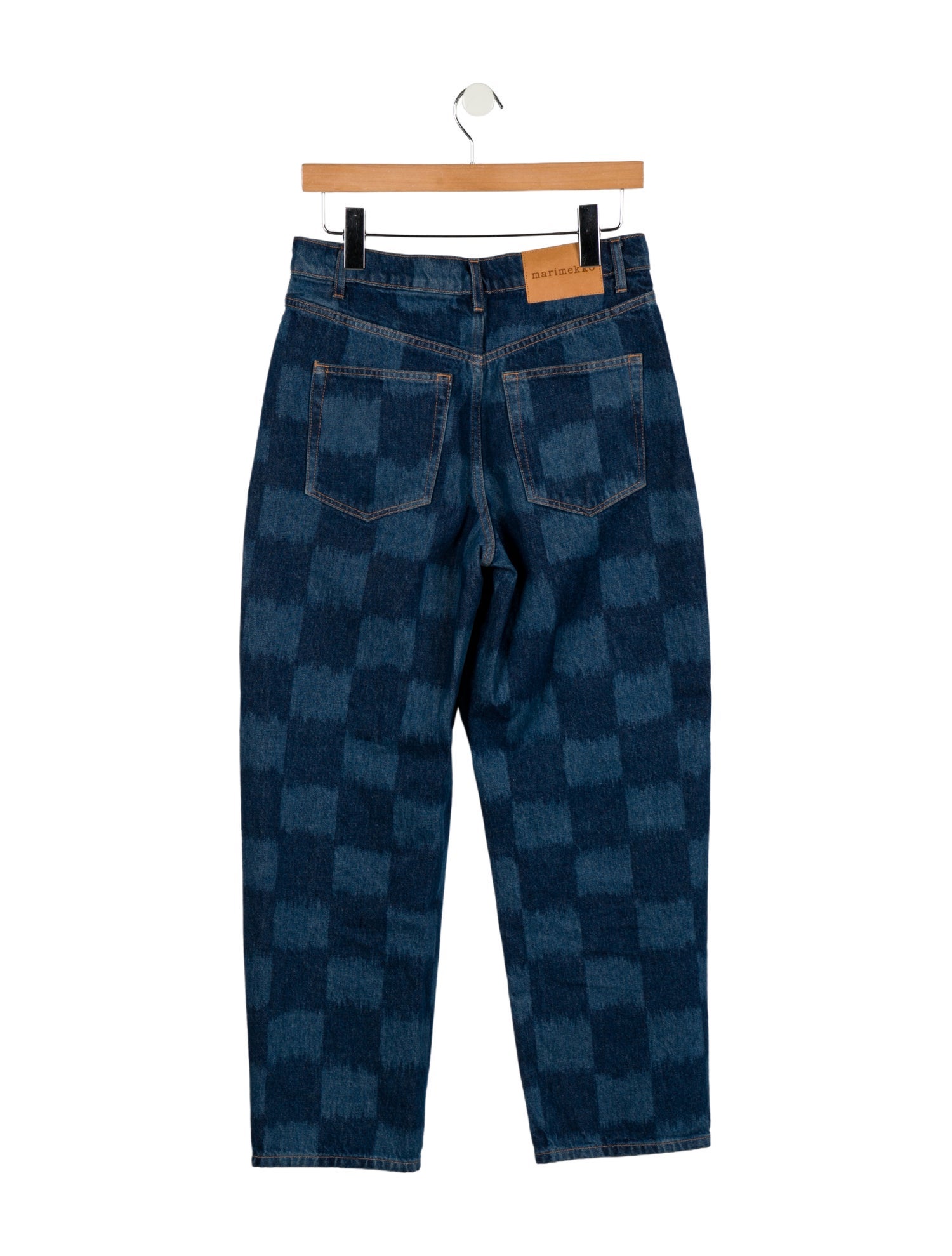 Marimekko Mid-Rise Straight Leg Jeans
