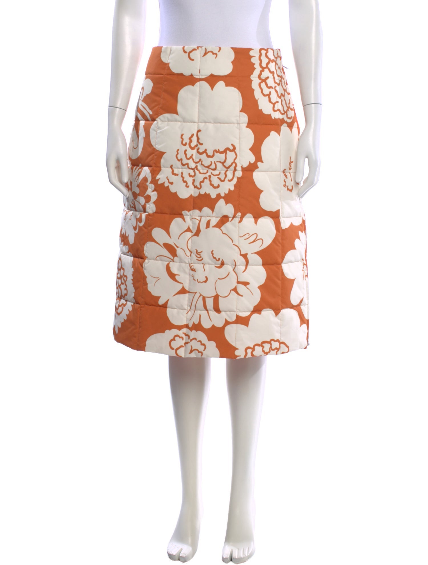 Marimekko Floral Print Knee-Length Skirt w/ Tags