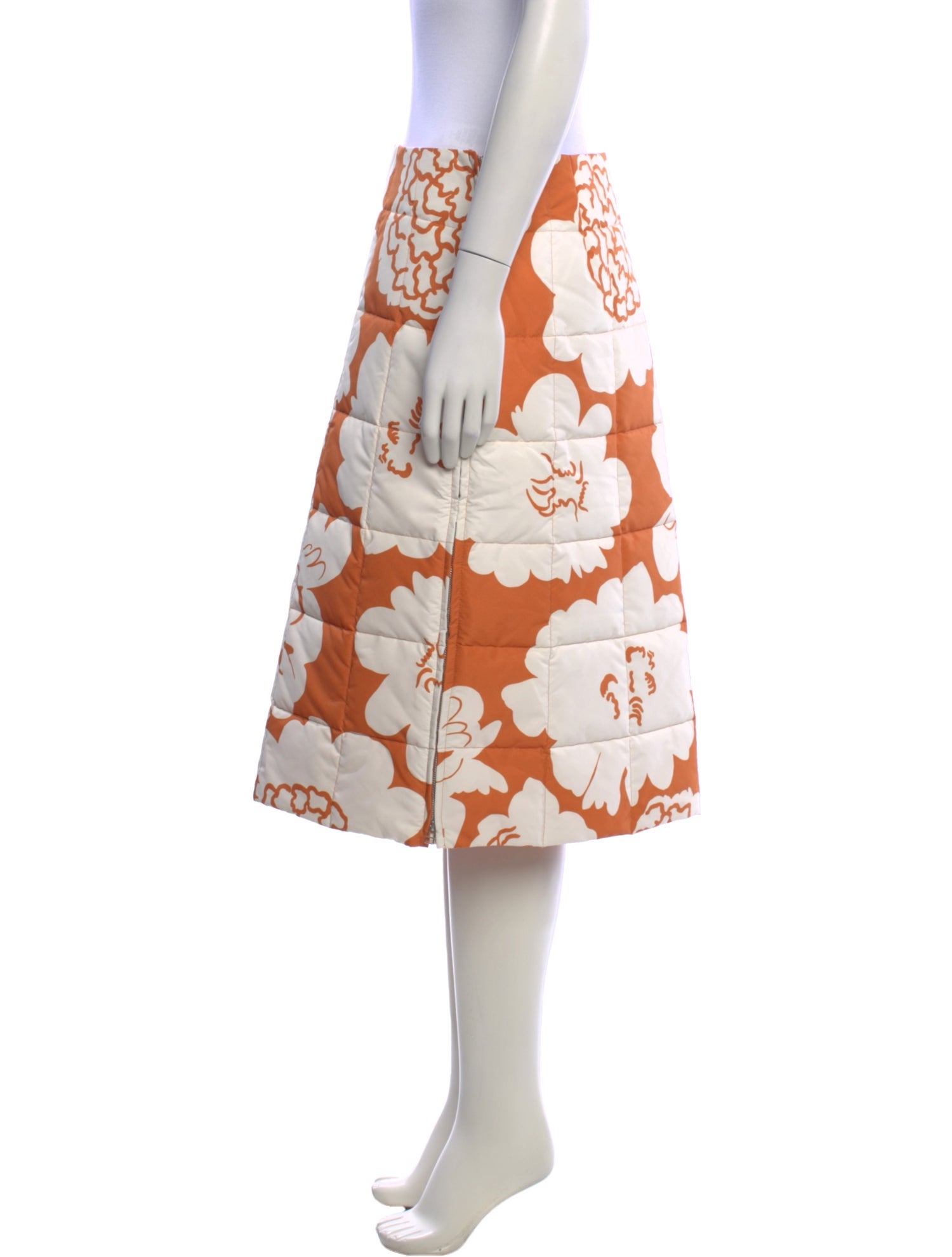 Marimekko Floral Print Knee-Length Skirt w/ Tags