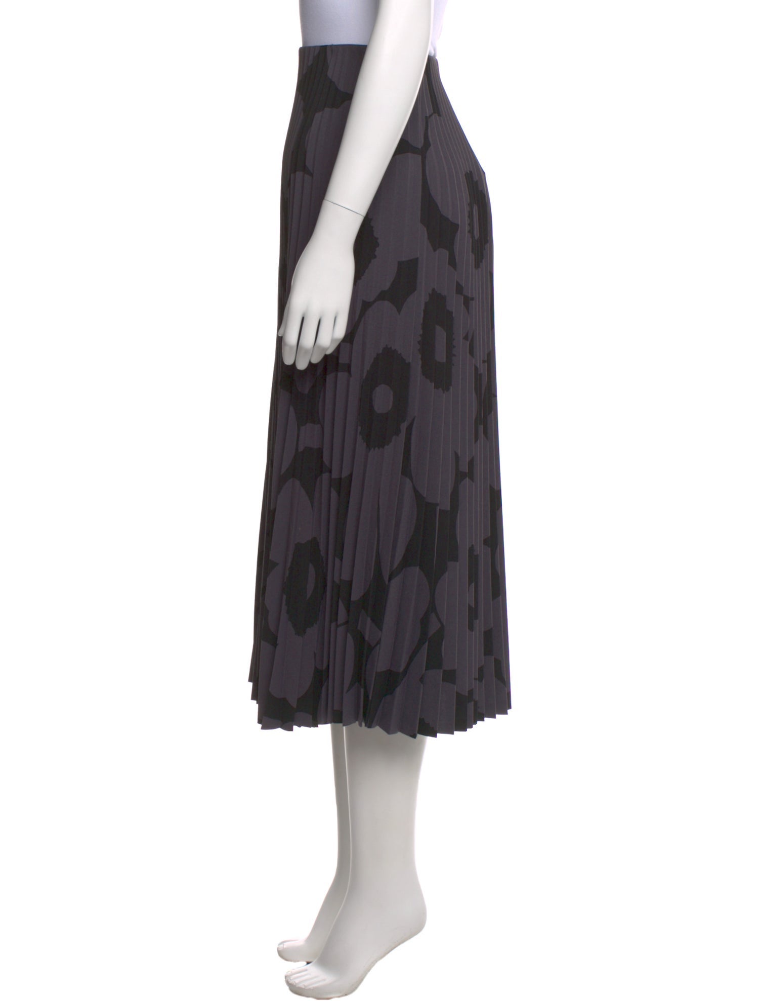 Marimekko Tweed Pattern Midi Length Skirt