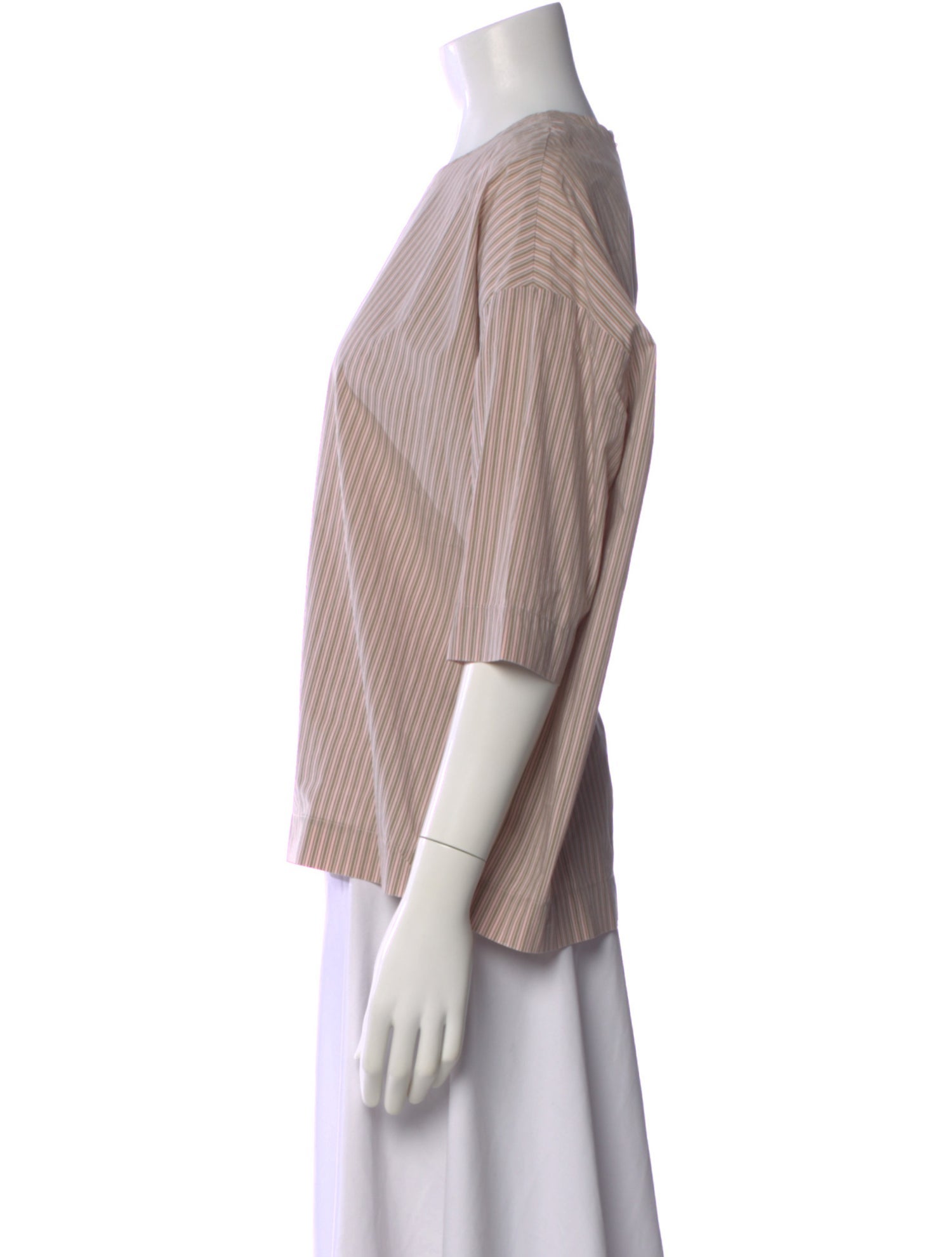 Marimekko Striped Crew Neck Top