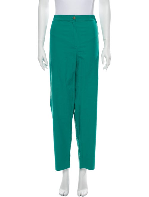 Marina Rinaldi Straight Leg Pants Green