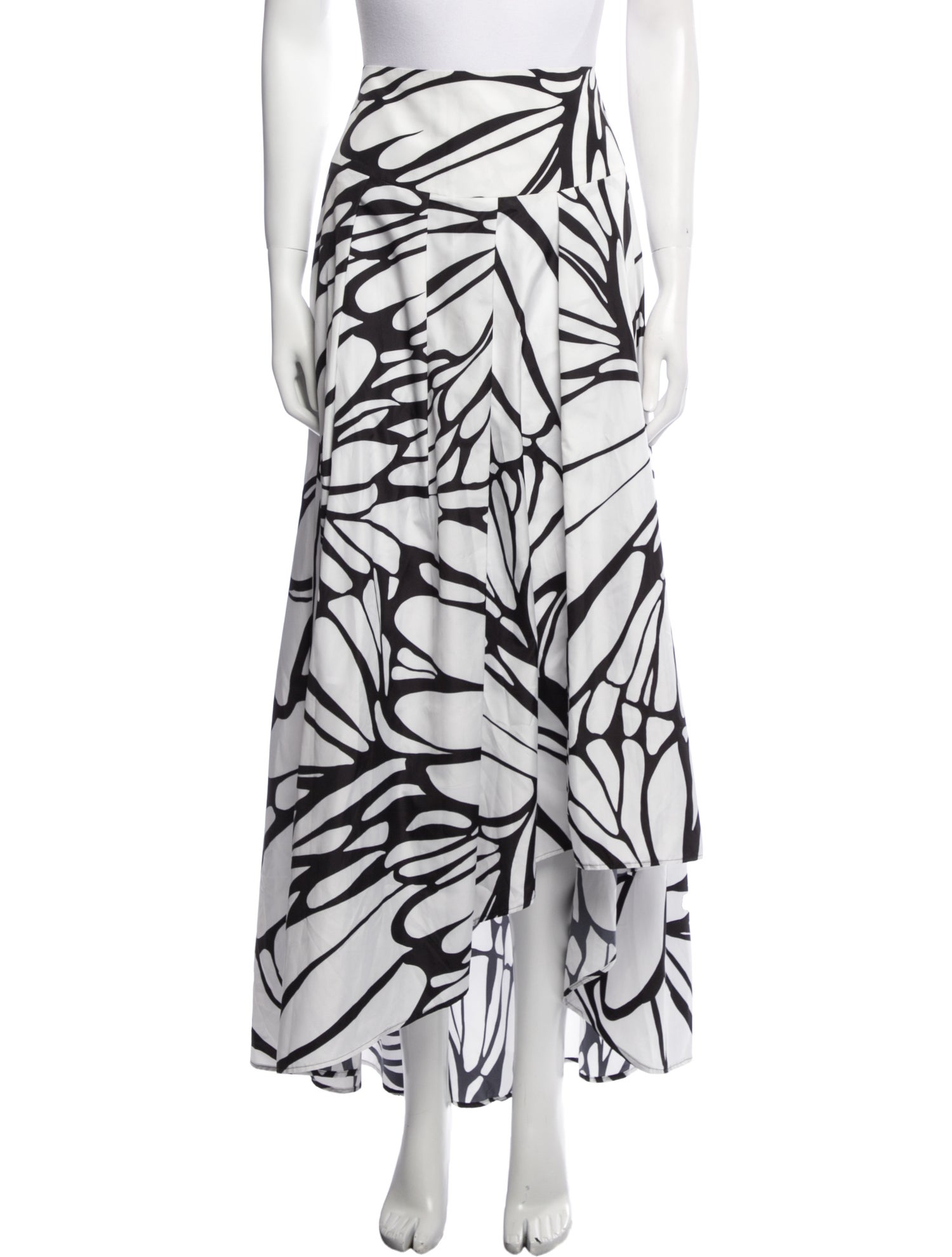 Marina Rinaldi Printed Long Skirt