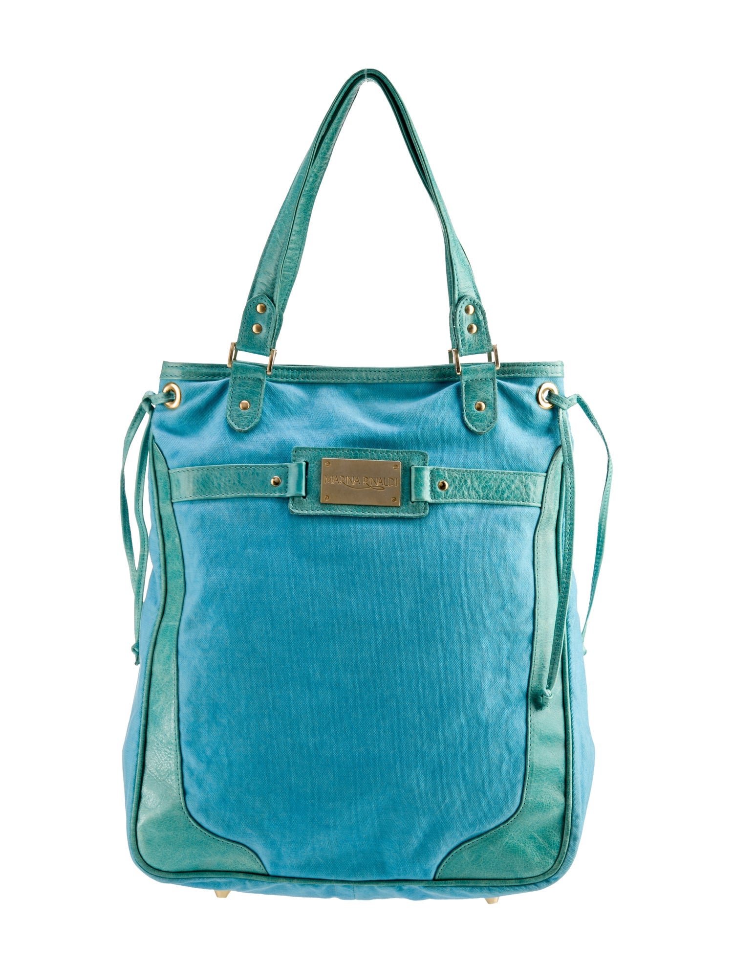 Marina Rinaldi Canvas Bucket Bag