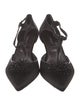 Marina Rinaldi Leather T-Strap Pumps