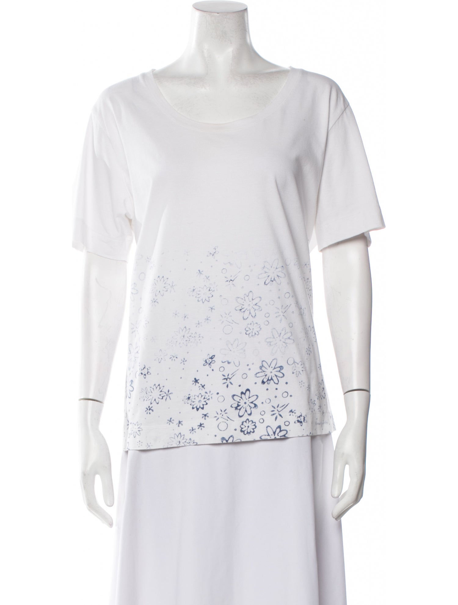 Marina Rinaldi Scoop Neck Short Sleeve T-Shirt