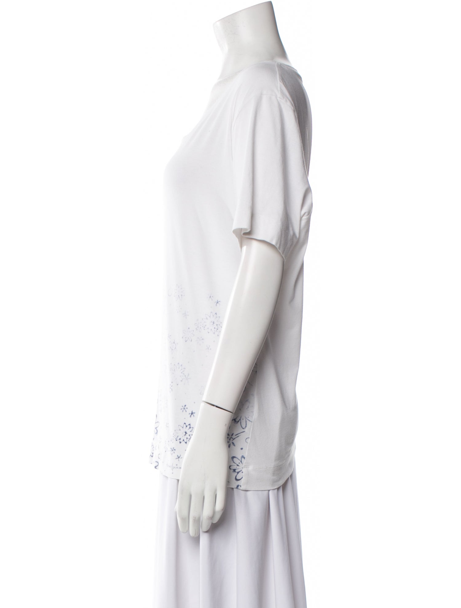 Marina Rinaldi Scoop Neck Short Sleeve T-Shirt