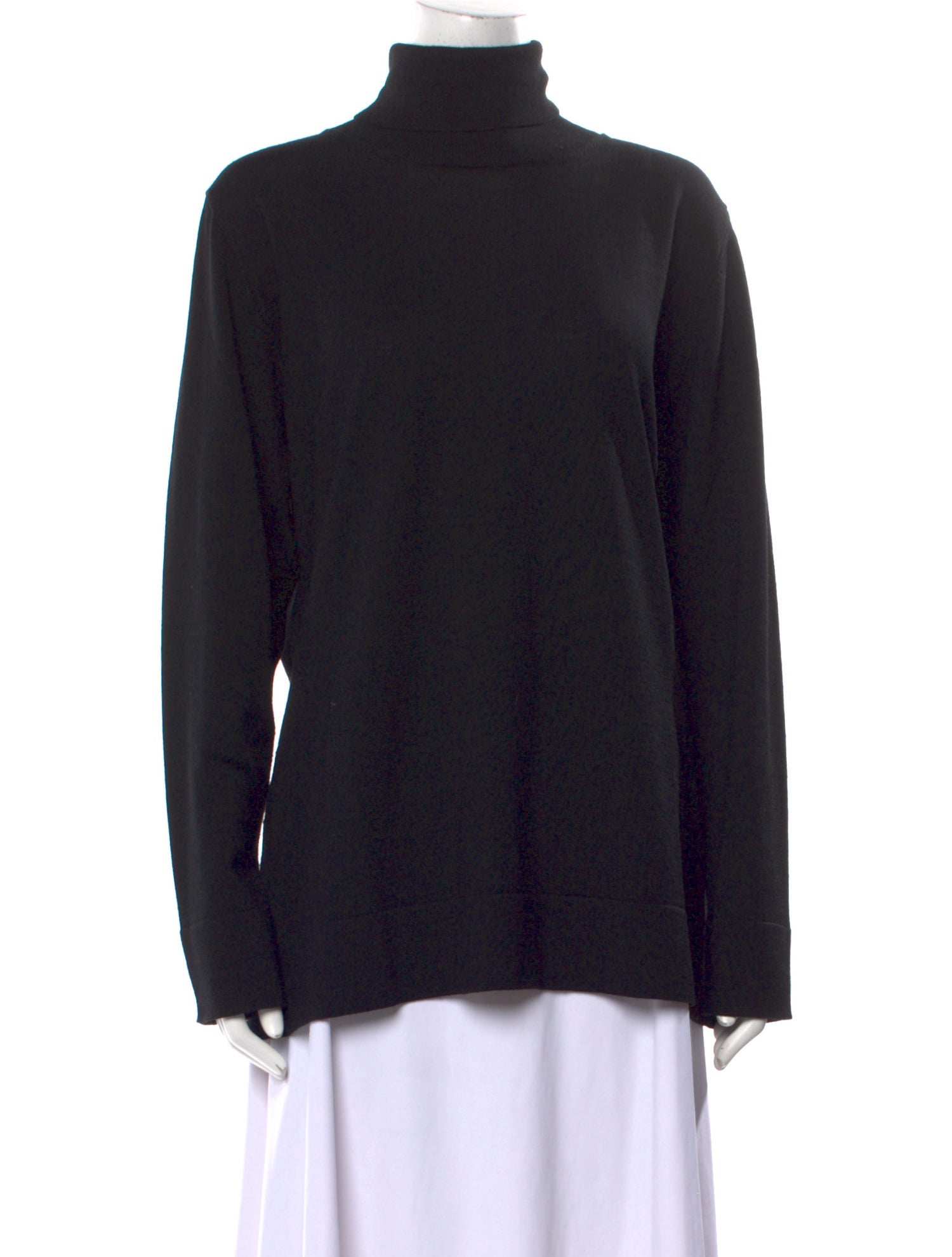 Marina Rinaldi Virgin Wool Turtleneck Sweater