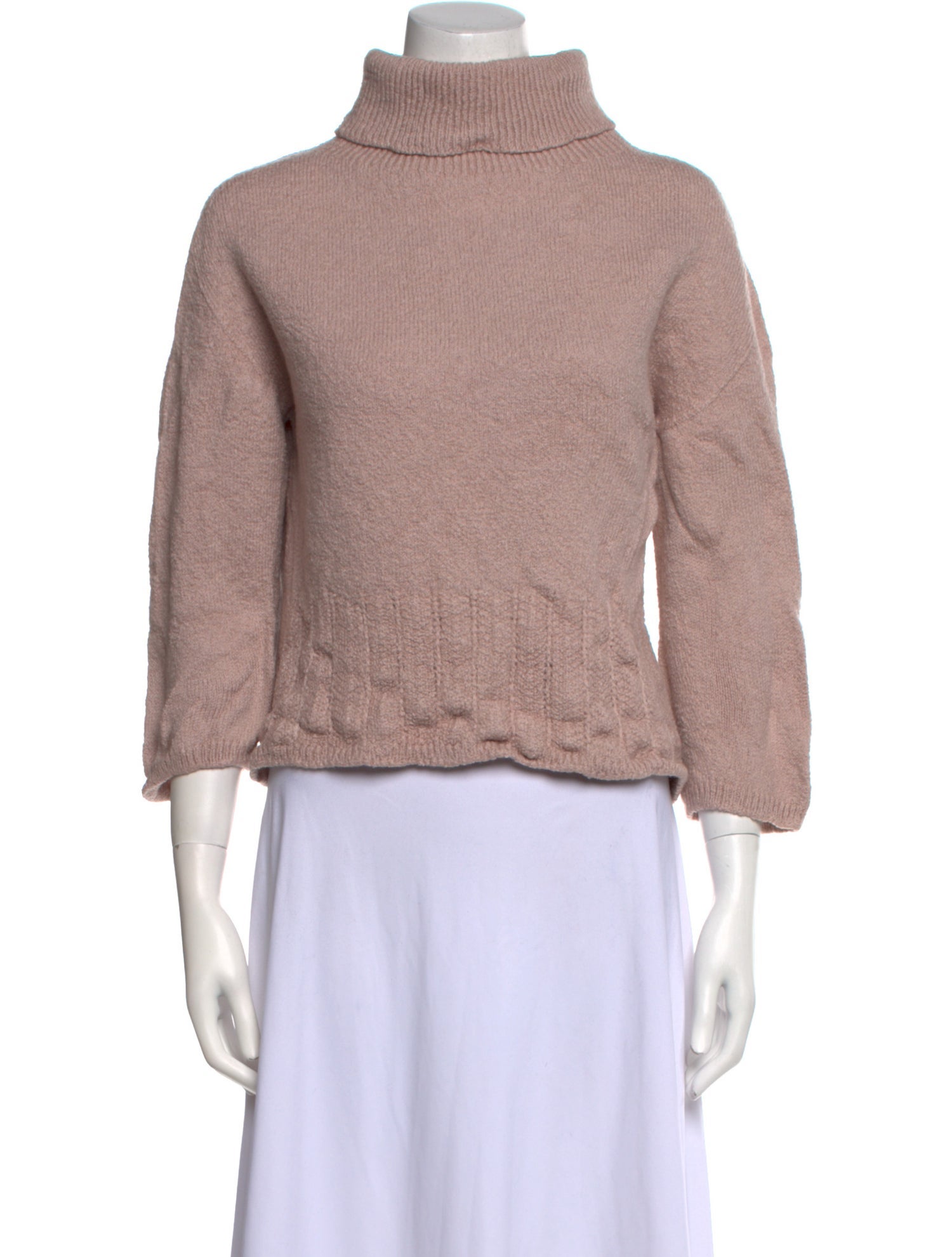 Marina Rinaldi Virgin Wool Turtleneck Sweater w/ Tags