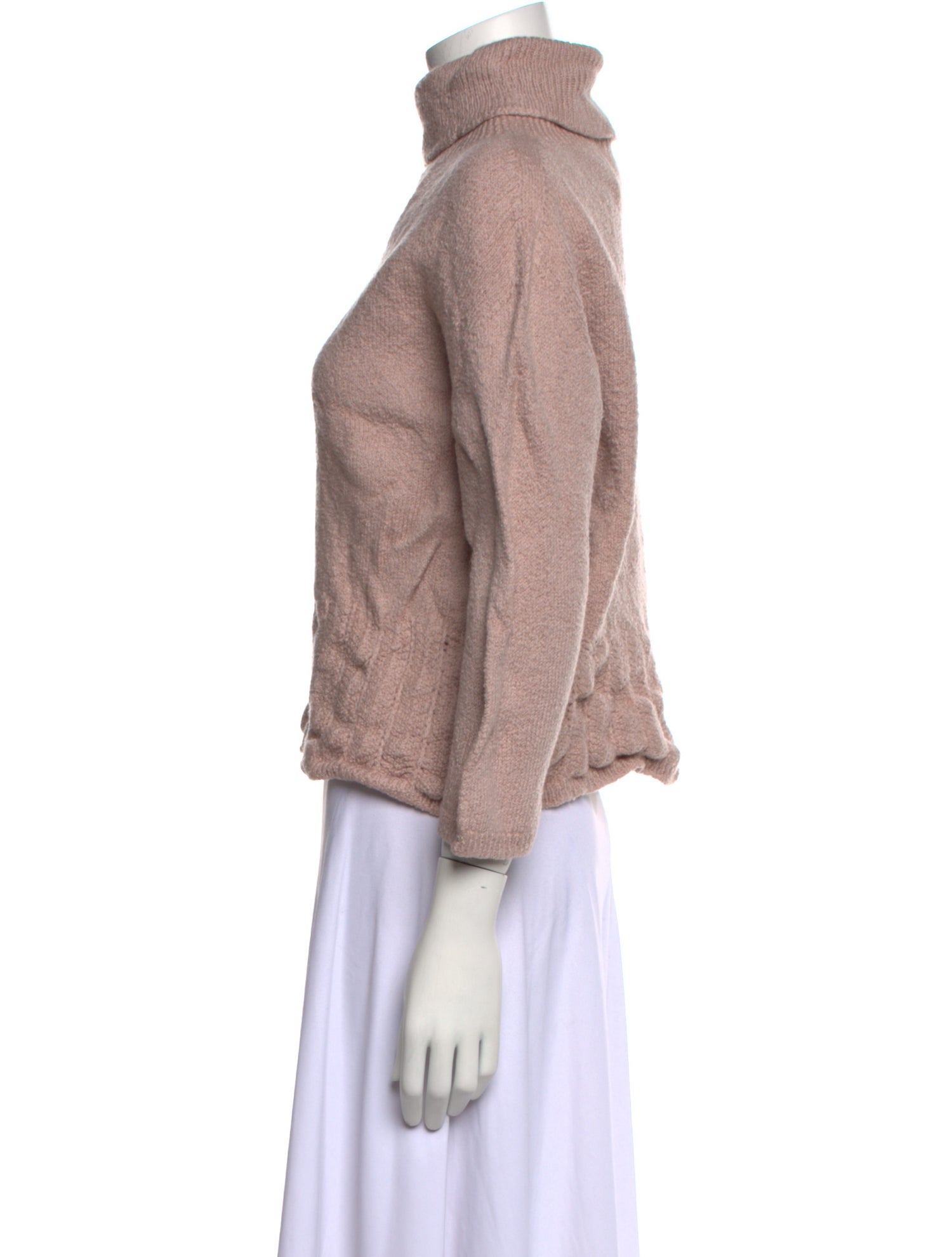 Marina Rinaldi Virgin Wool Turtleneck Sweater w/ Tags