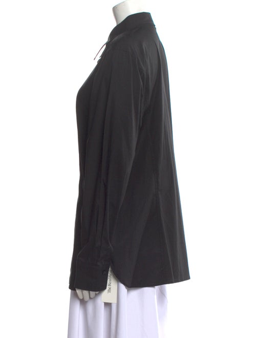 Marina Rinaldi Long Sleeve Button-Up Top