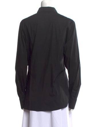 Marina Rinaldi Long Sleeve Button-Up Top