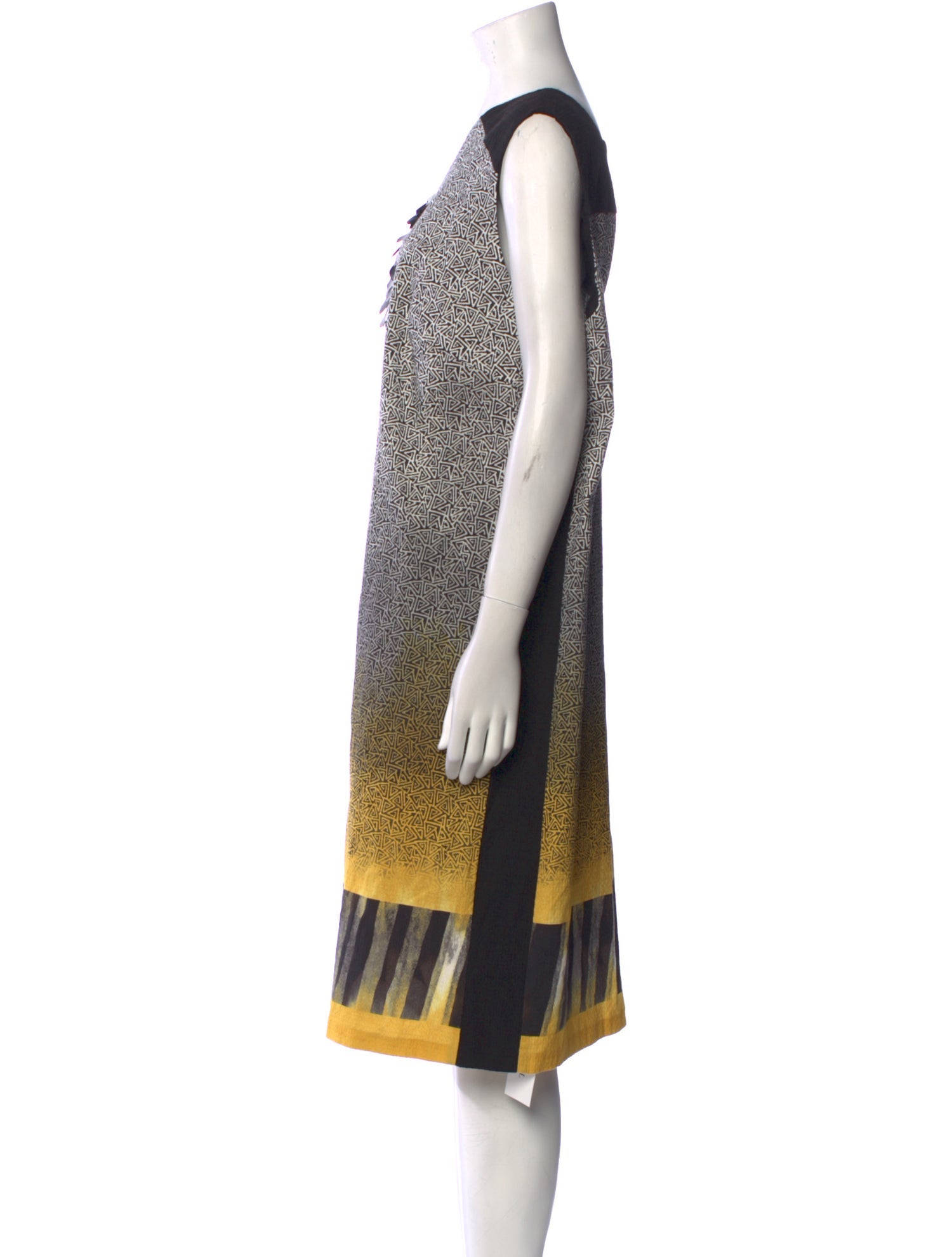 Marina Rinaldi Printed Midi Length Dress