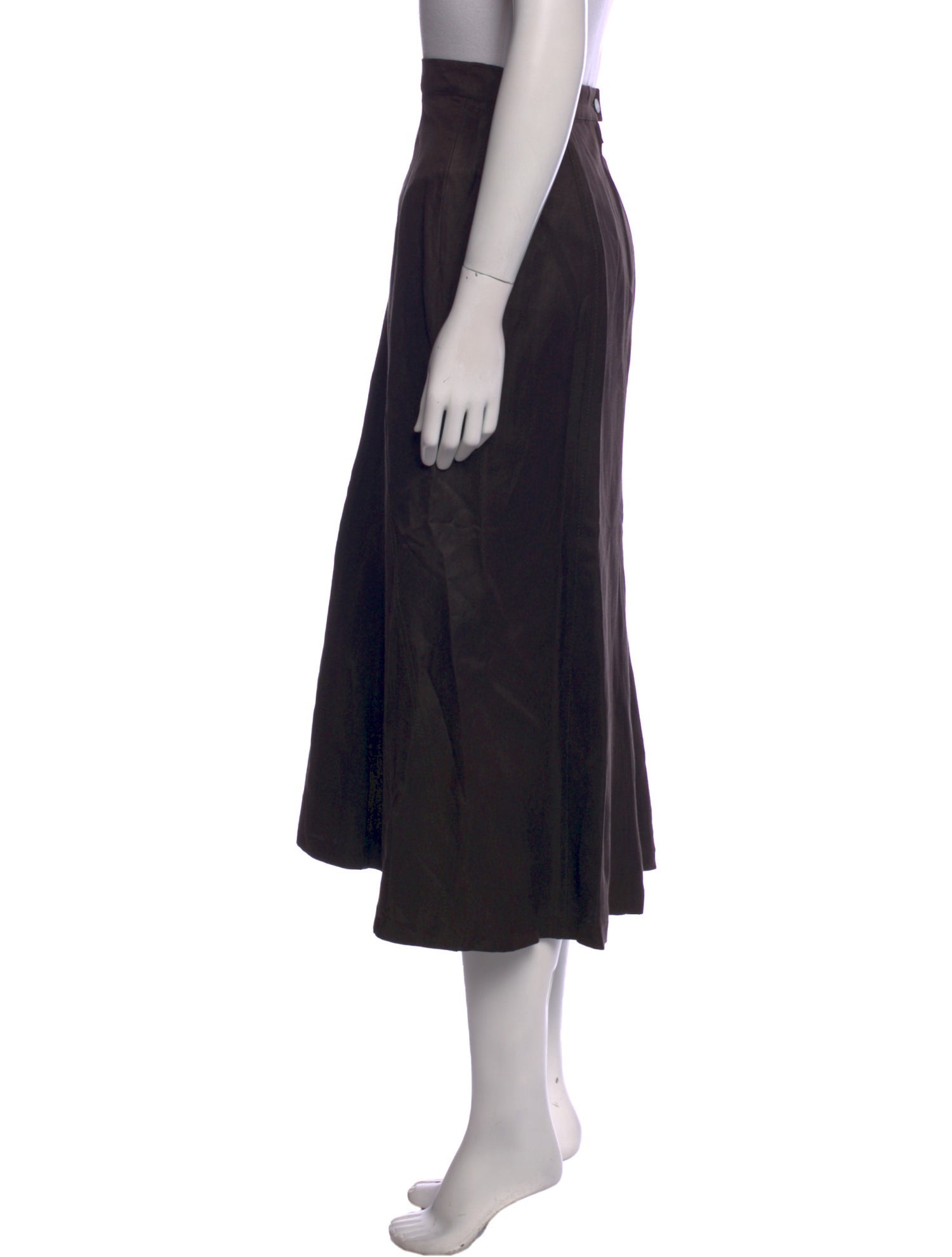 Marina Rinaldi Linen Midi Length Skirt