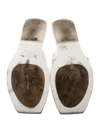 Marina Rinaldi Leather Slides