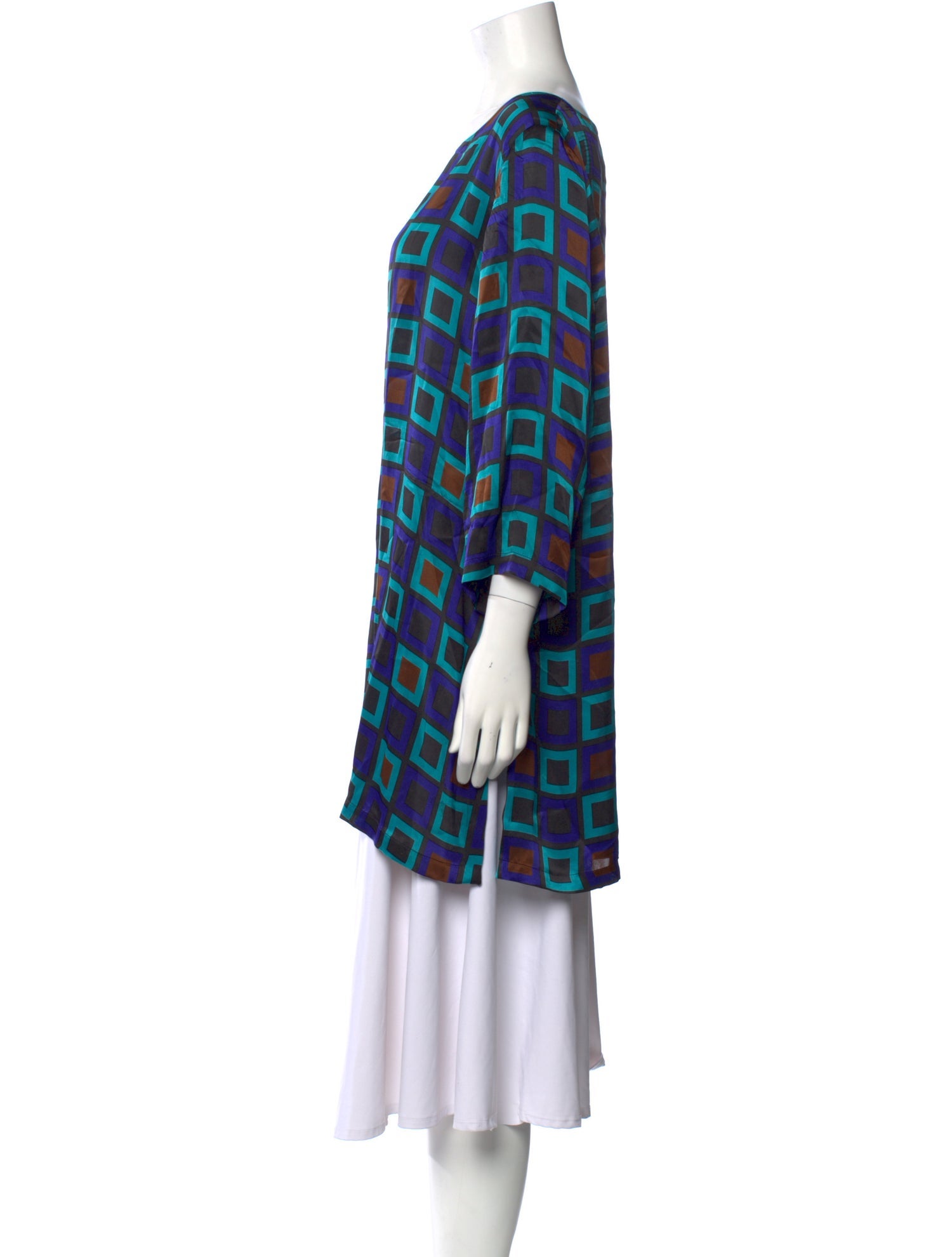 Marina Rinaldi Silk Printed Tunic