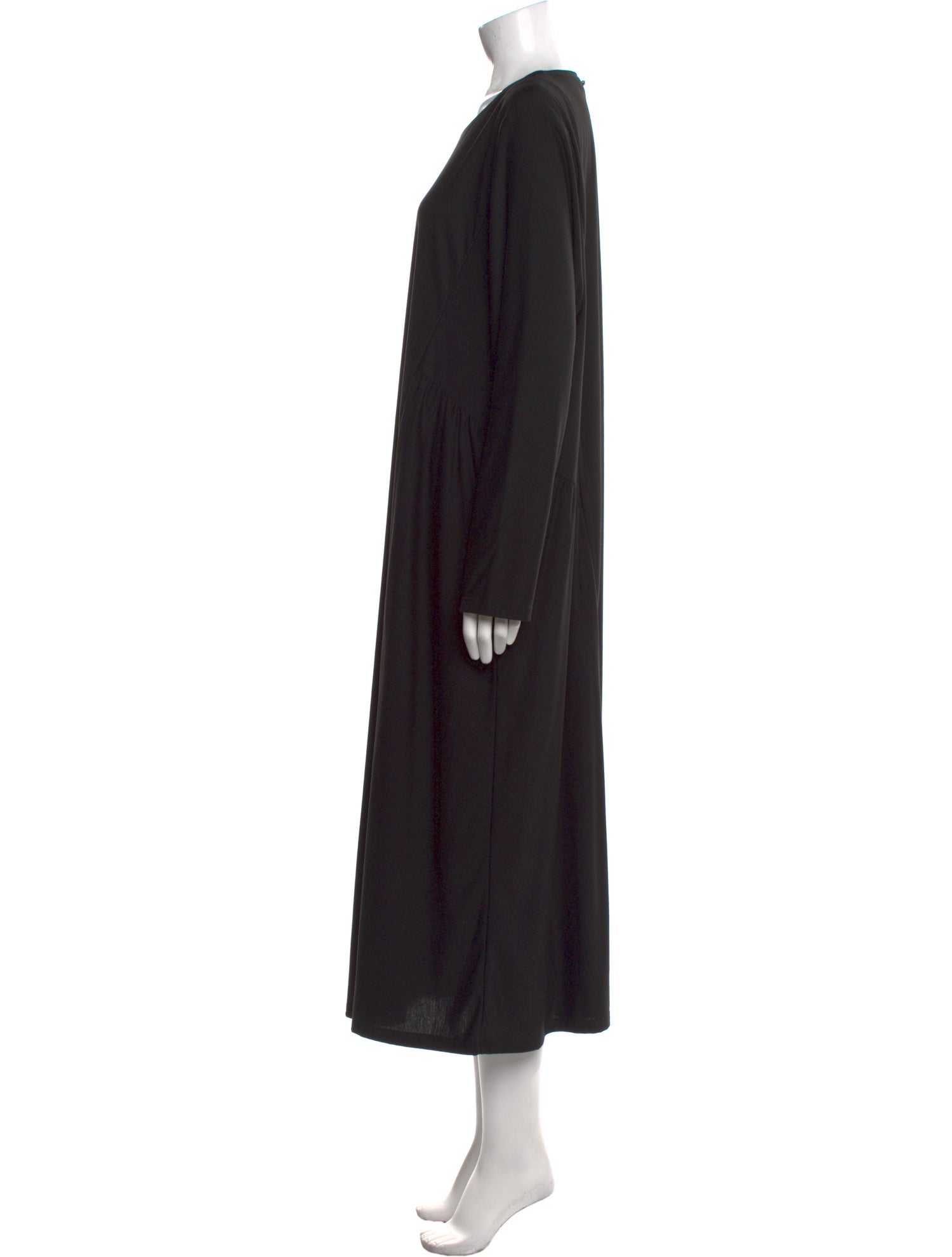 Marina Sport Scoop Neck Long Dress