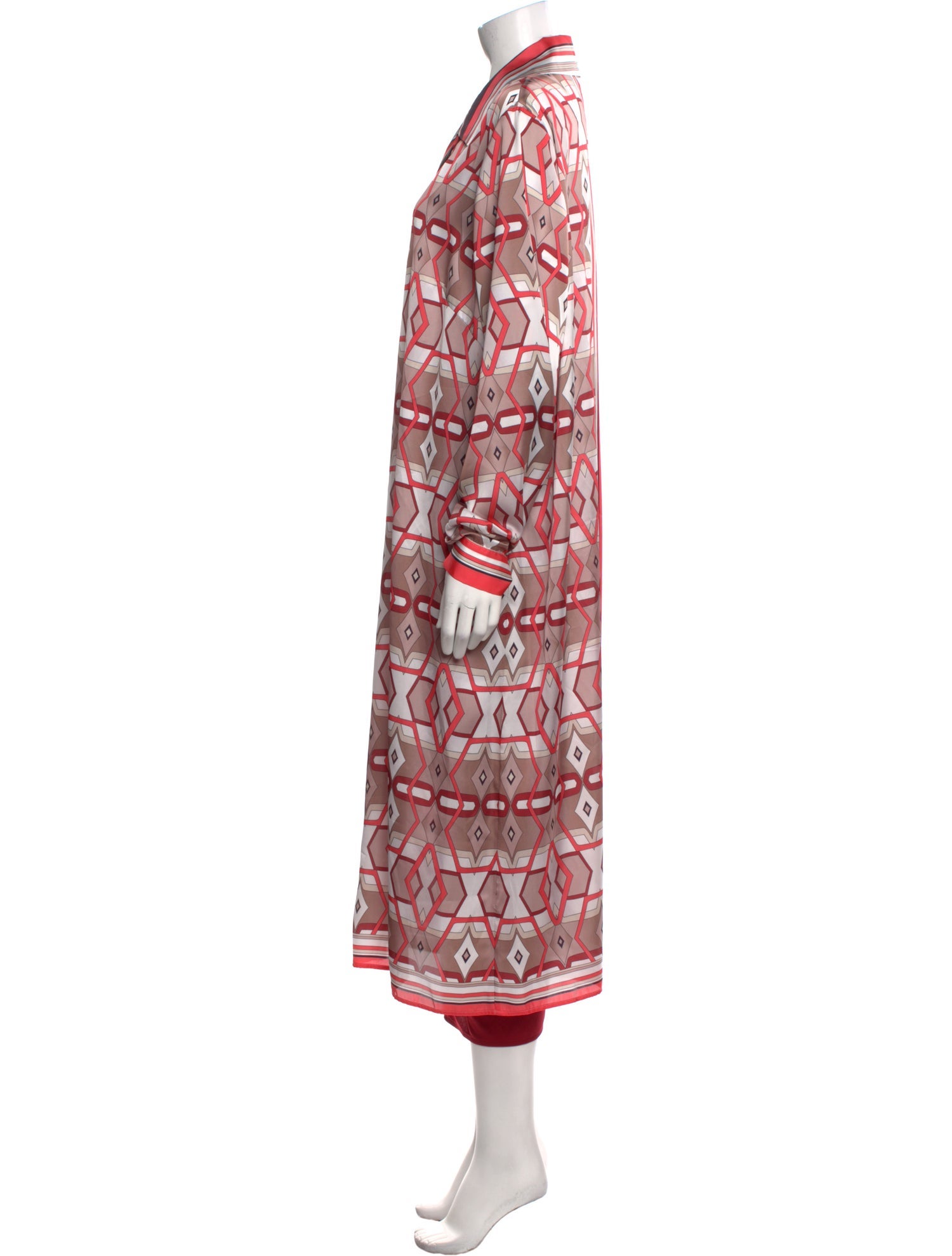 Marina Rinaldi Printed Long Dress
