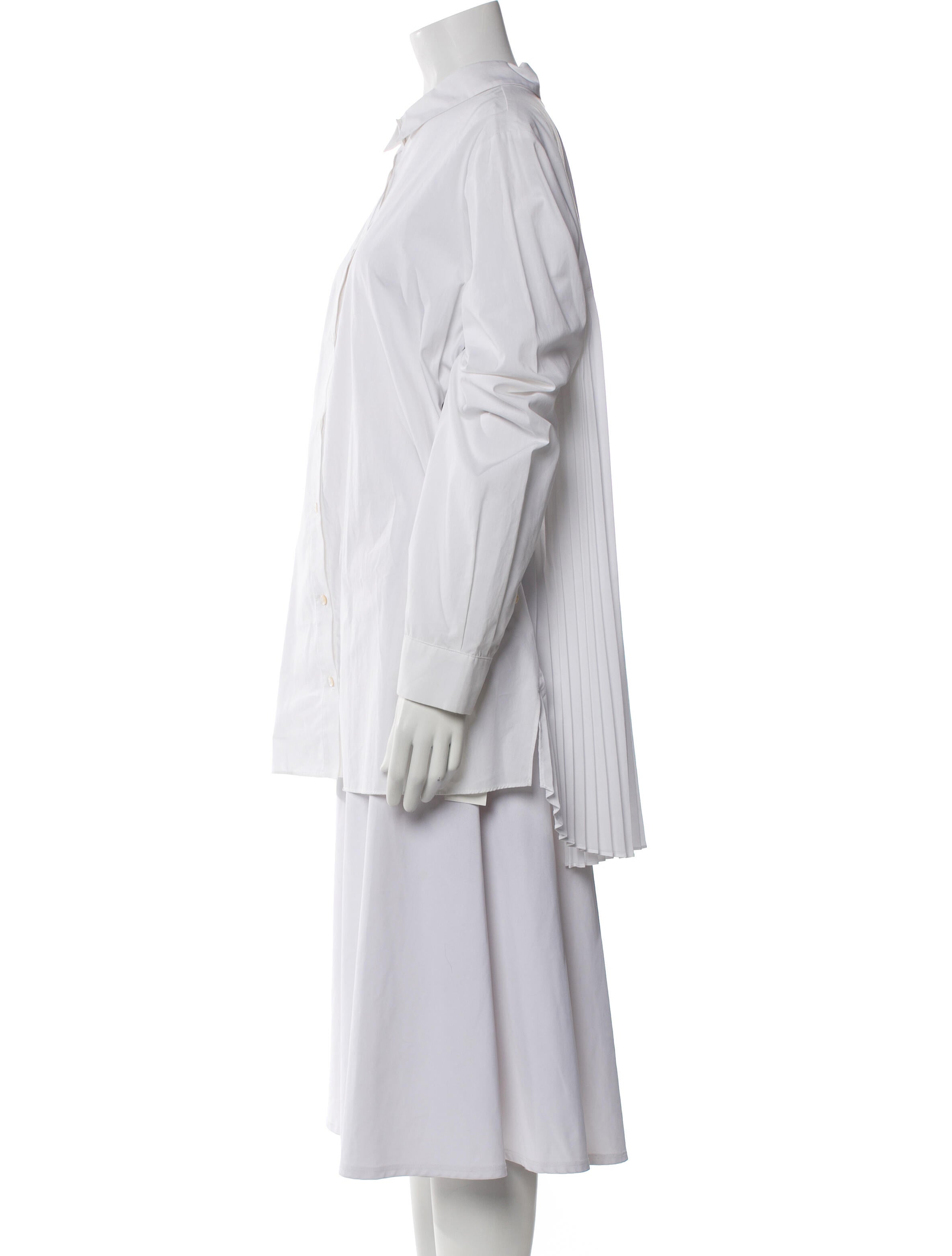 Marina Rinaldi Long Sleeve Button-Up Top w/ Tags