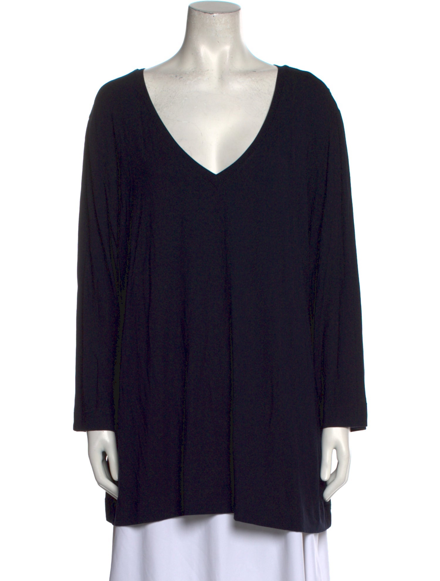 Marina Rinaldi V-Neck Long Sleeve Tunic w/ Tags