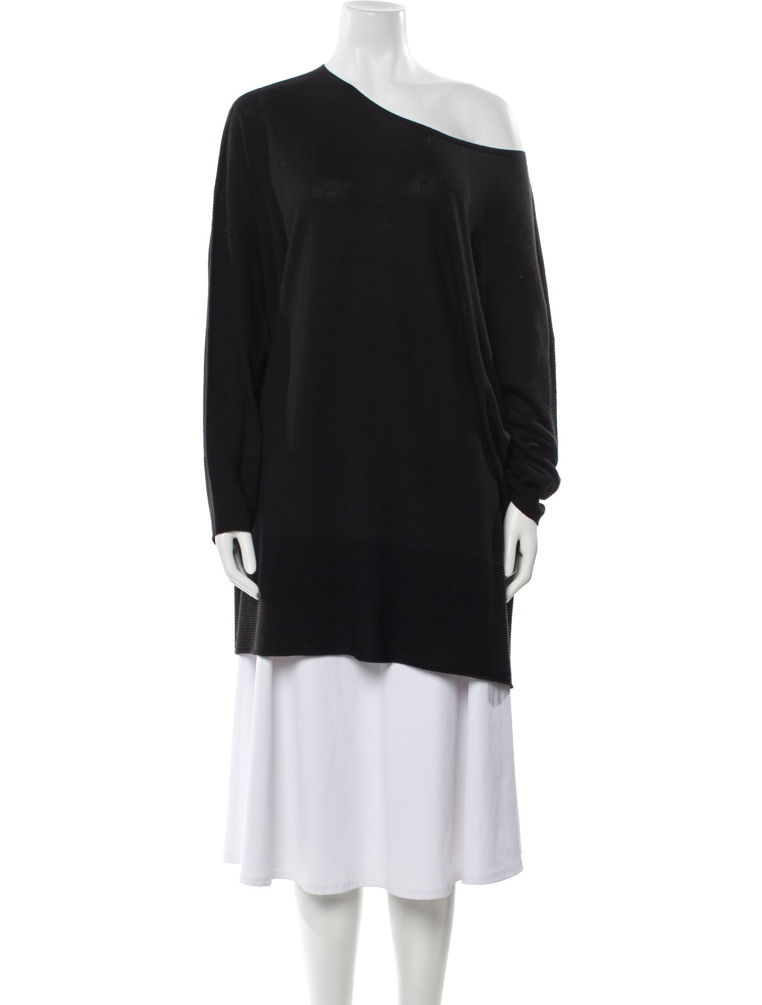 Marina Rinaldi One-Shoulder Sweater w/ Tags