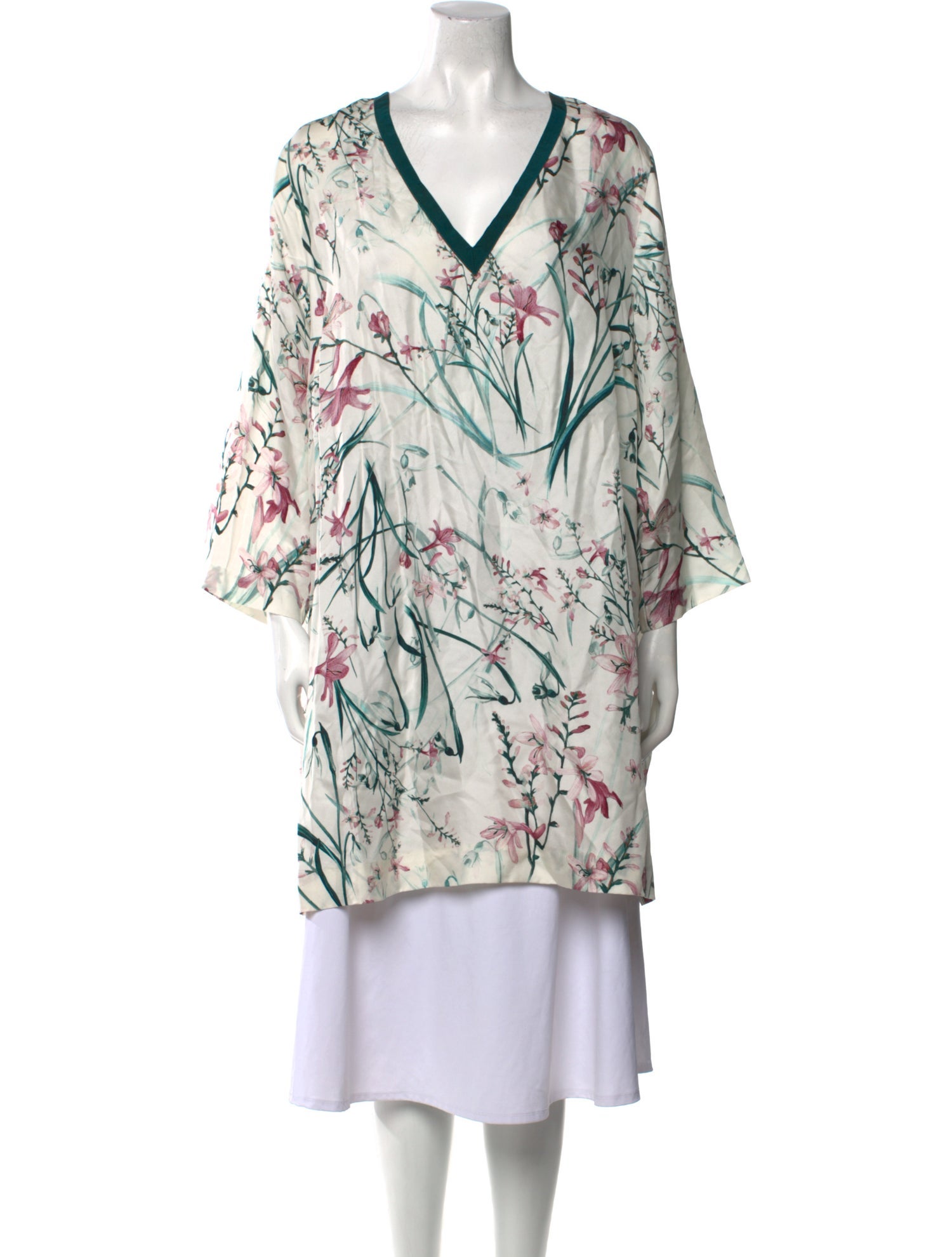 Marina Rinaldi Silk Printed Tunic