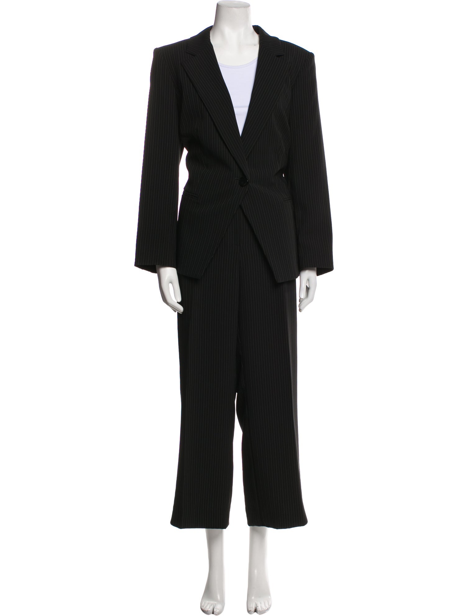 Marina Rinaldi Striped Pant Set