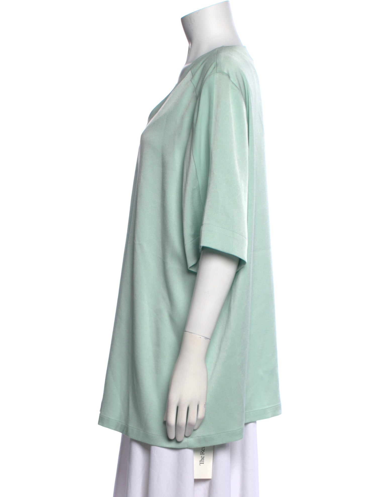 Marina Rinaldi V-Neck Short Sleeve Tunic w/ Tags