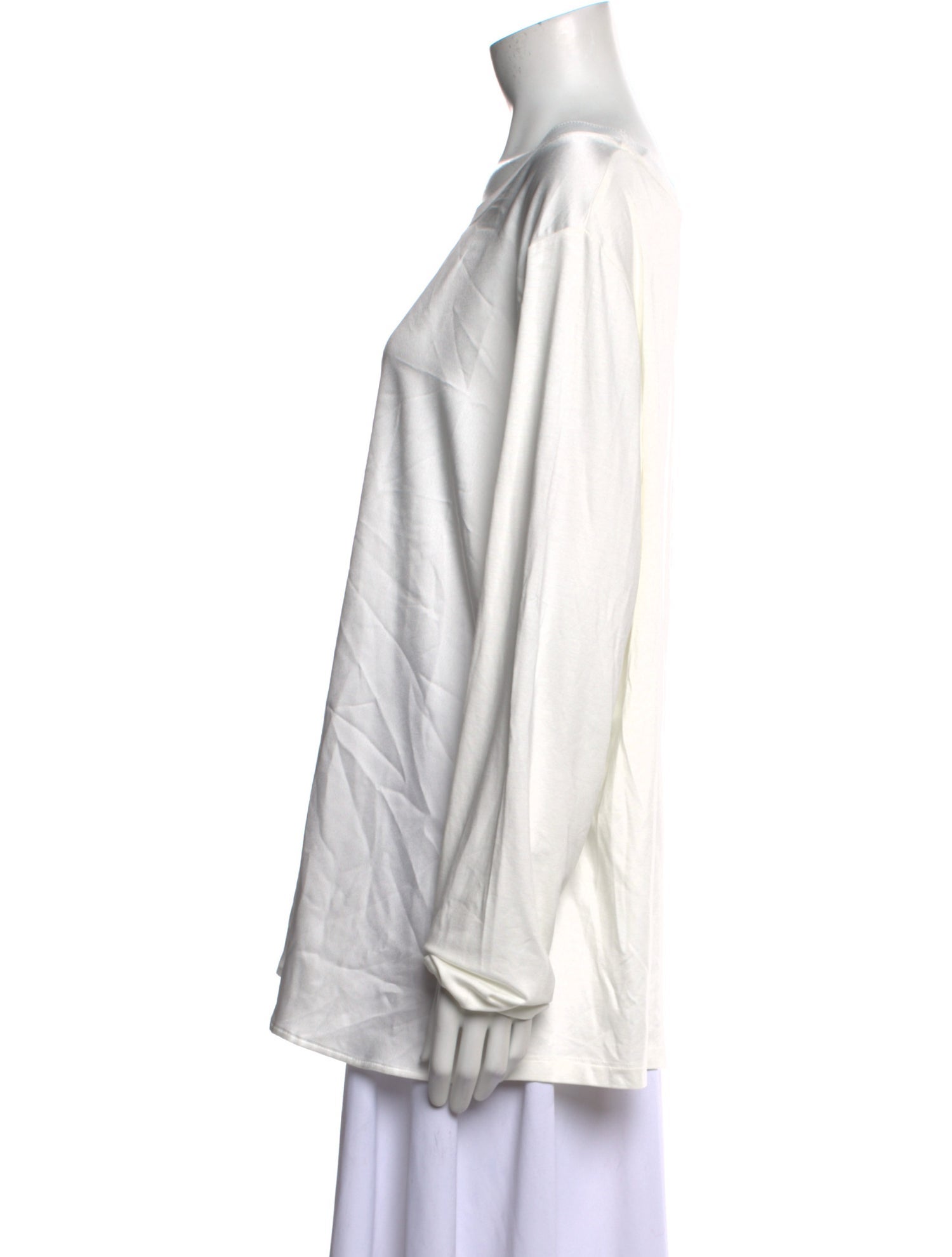 Marina Rinaldi Scoop Neck Long Sleeve Tunic w/ Tags