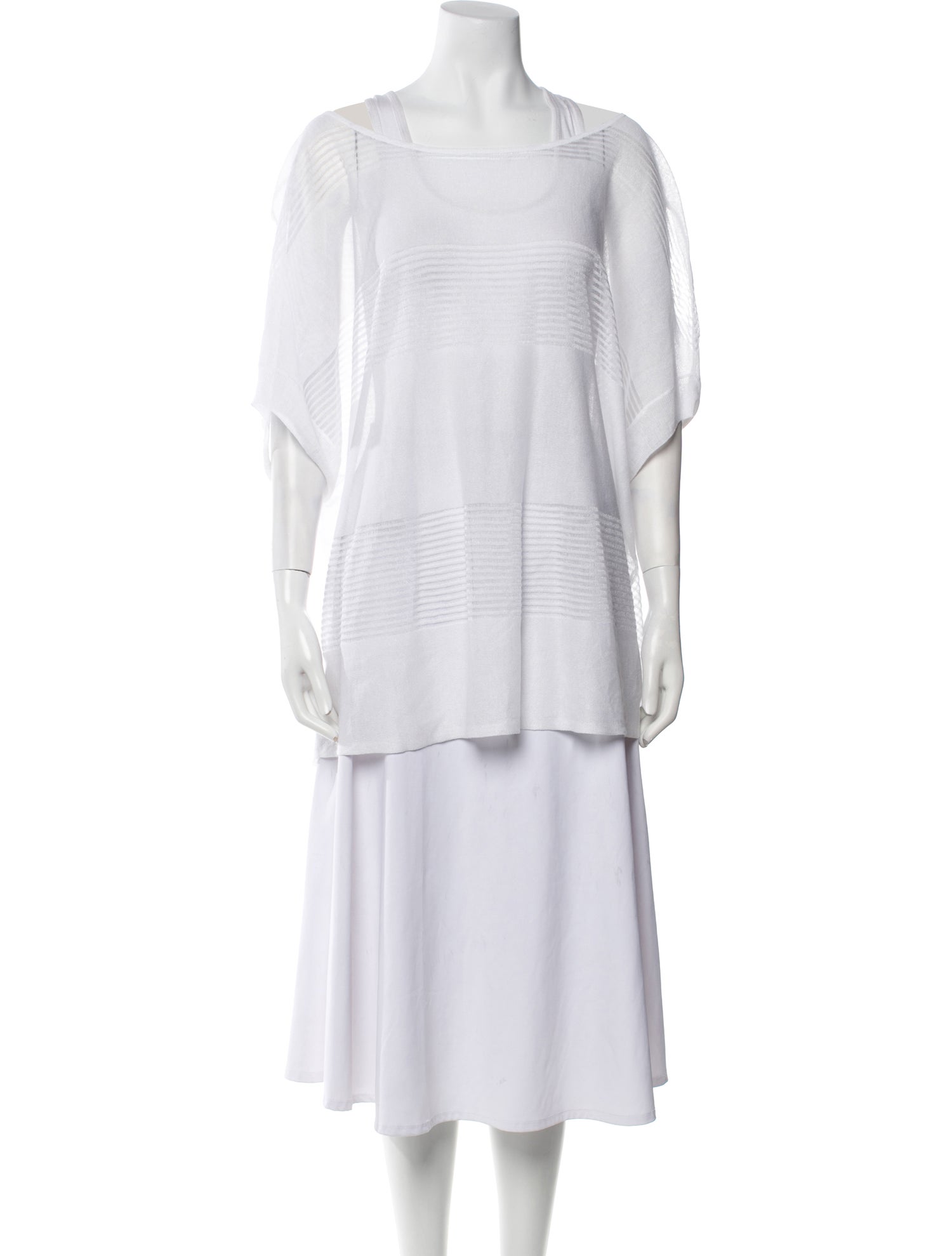 Marina Rinaldi Bateau Neckline Sweater w/ Tags