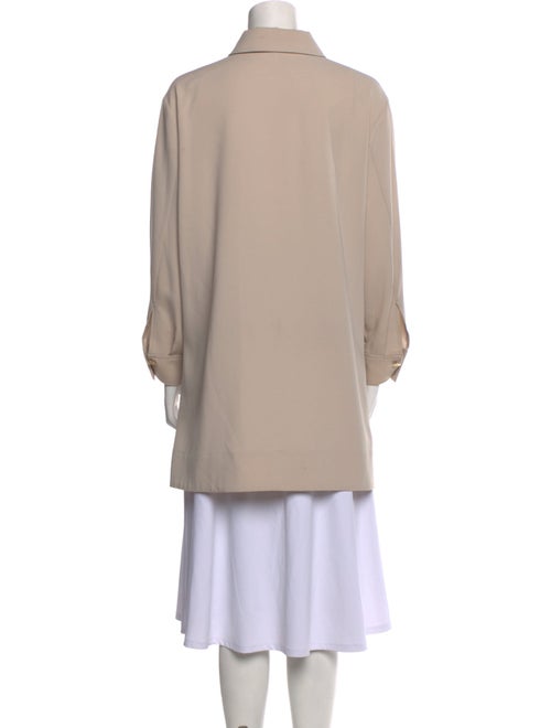 Marina Rinaldi Long Sleeve Button-Up Top