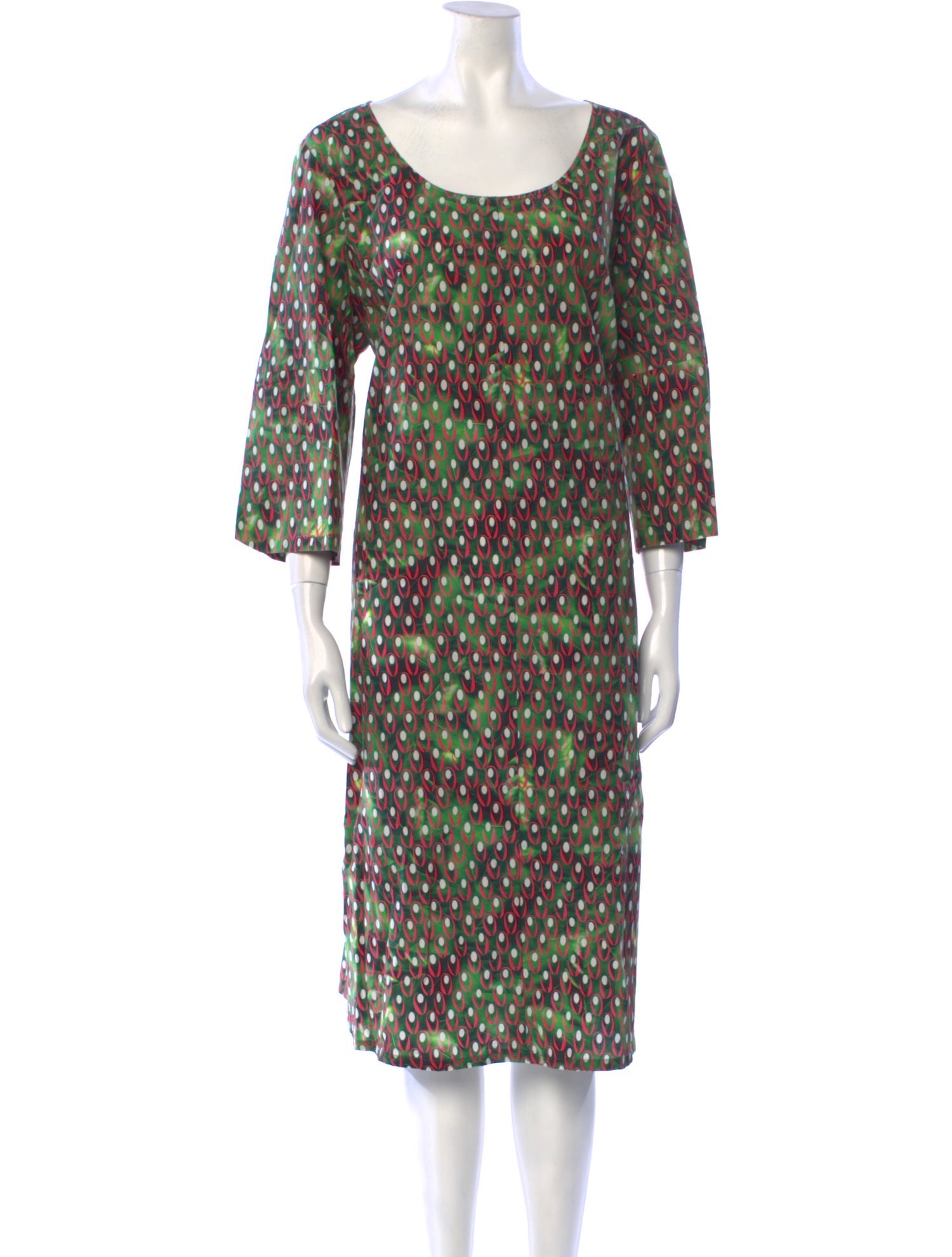 Marina Rinaldi Printed Midi Length Dress