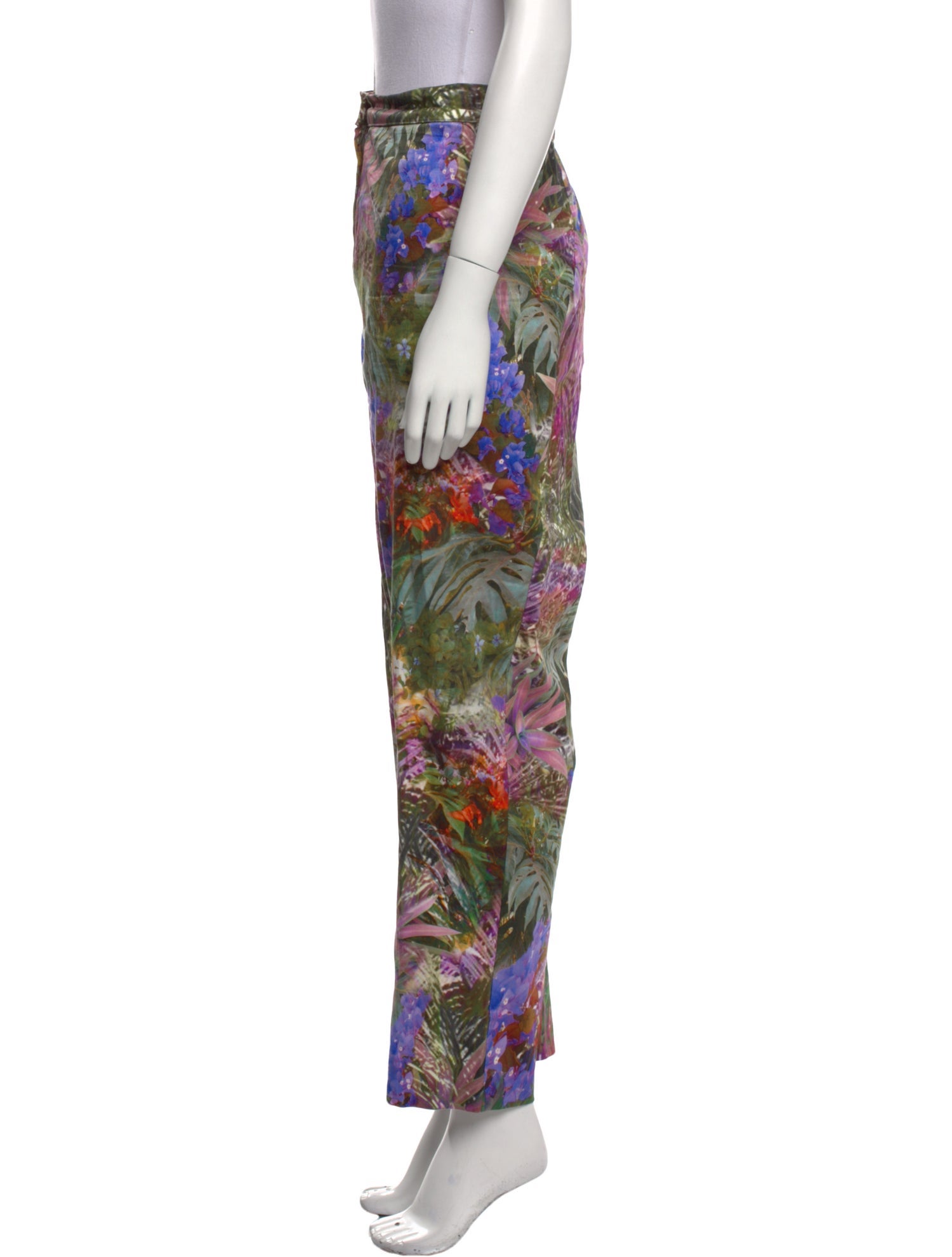 Marina Rinaldi Printed Straight Leg Pants