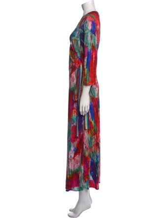 Marina Rinaldi Printed Long Dress