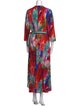 Marina Rinaldi Printed Long Dress