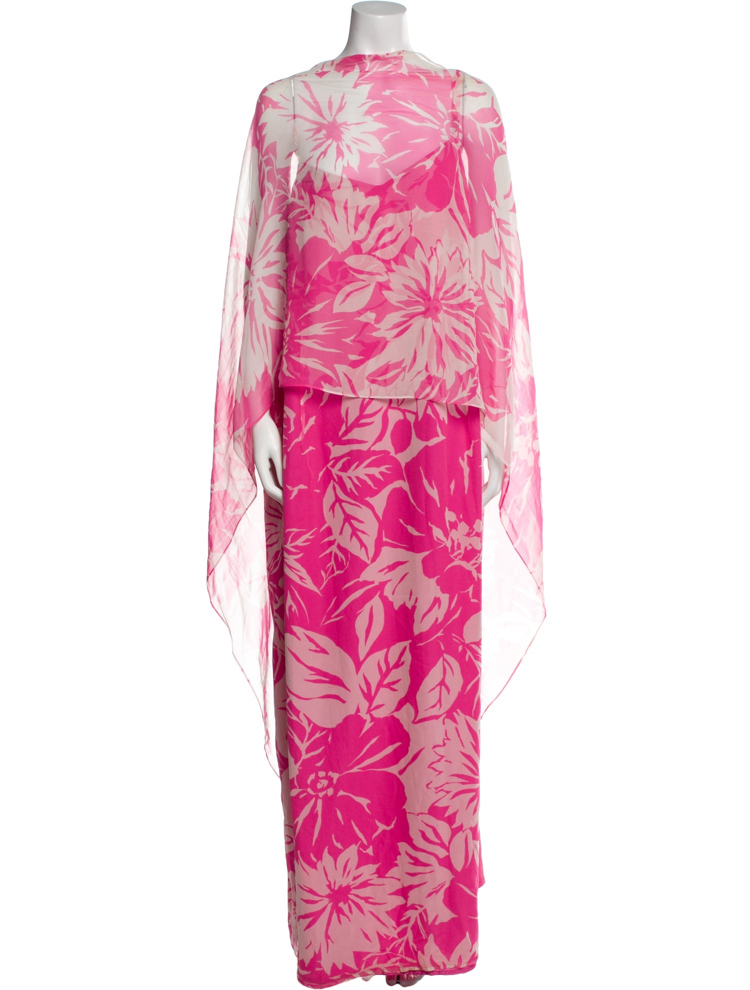 Marina Rinaldi Silk Long Dress