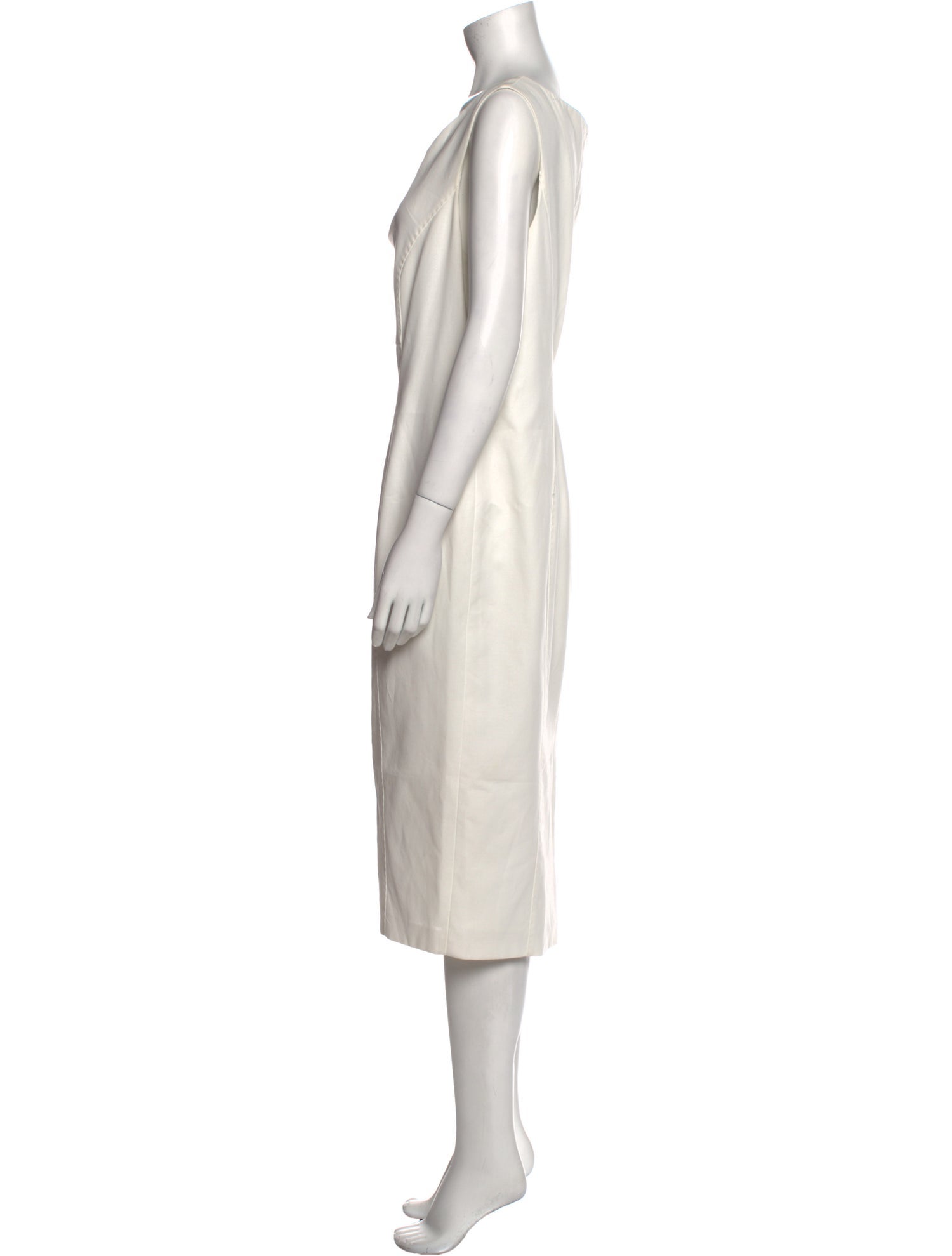 Marina Rinaldi Cowl Neck Midi Length Dress