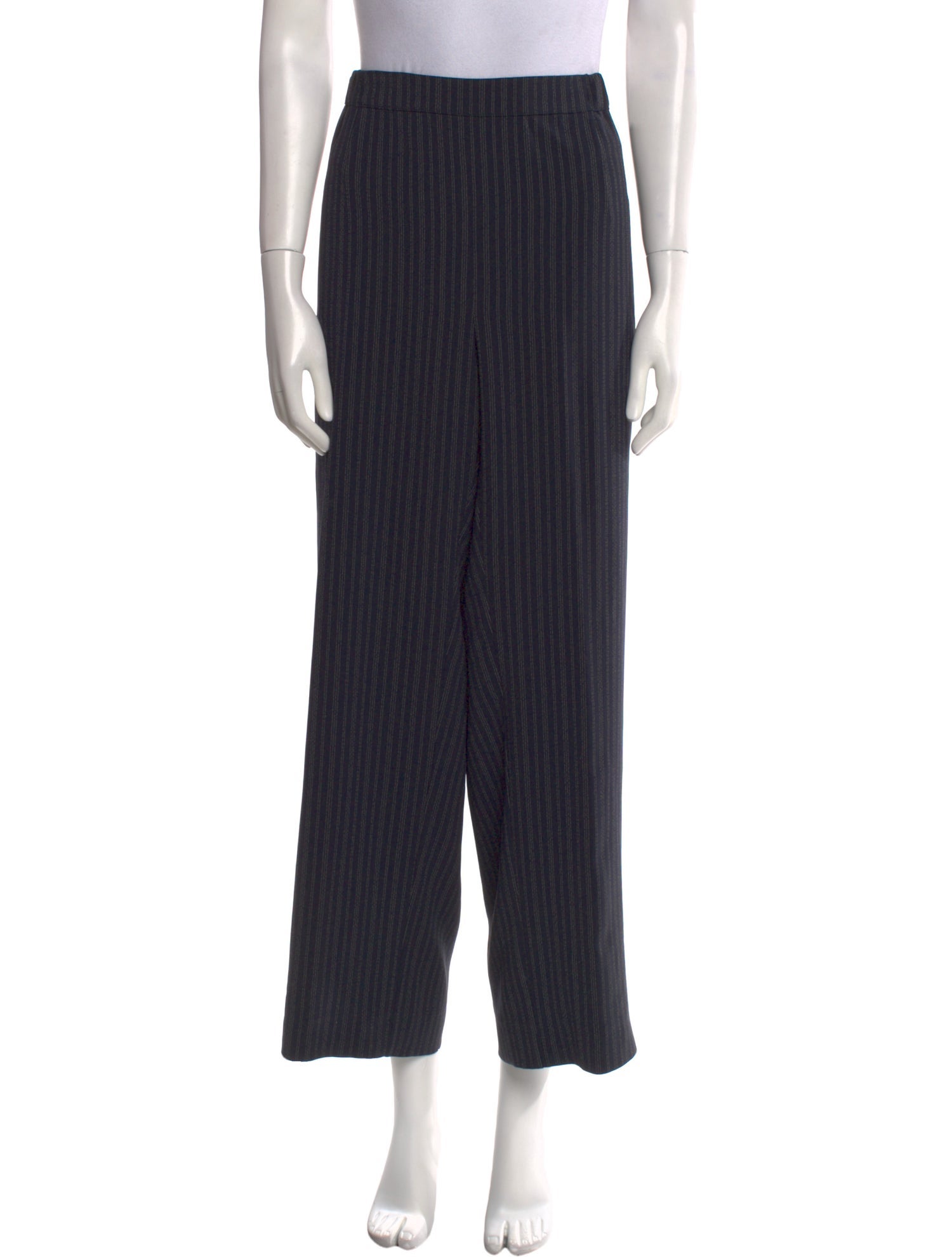 Marina Rinaldi Striped Wide Leg Pants
