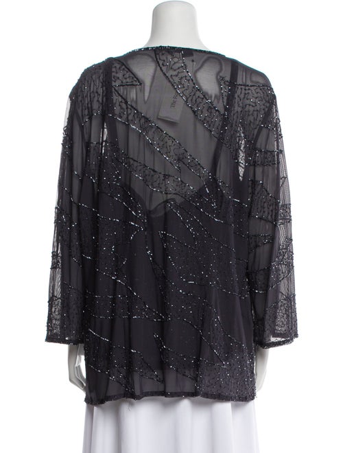 Marina Rinaldi Printed Sequin Embellishments Set