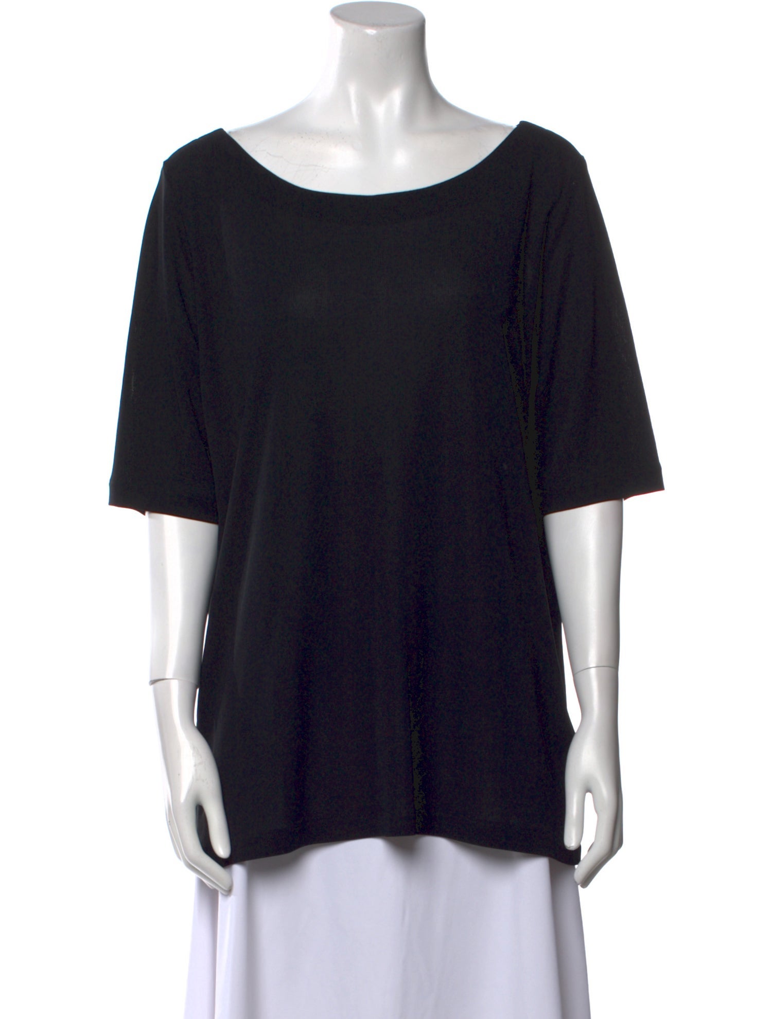 Marina Rinaldi Scoop Neck Short Sleeve T-Shirt