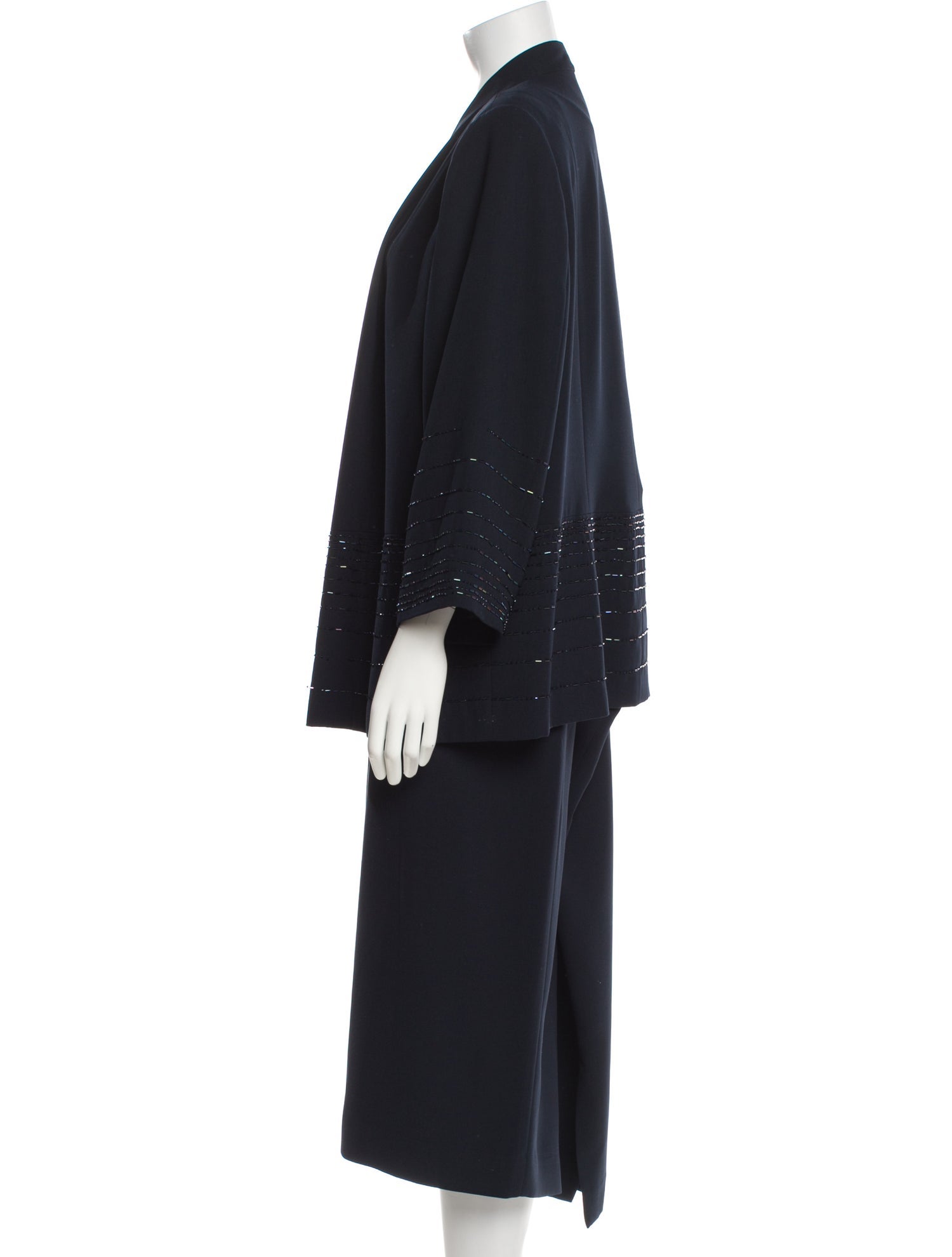 Marina Rinaldi Beaded Accents Skirt Set