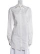 Marina Rinaldi Long Sleeve Button-Up Top