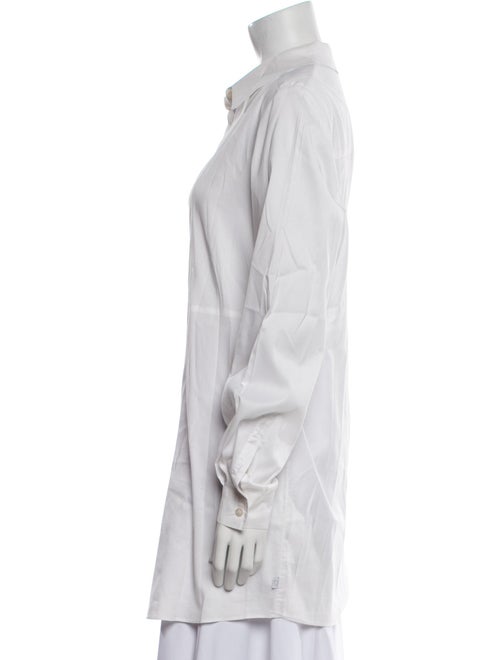 Marina Rinaldi Long Sleeve Button-Up Top