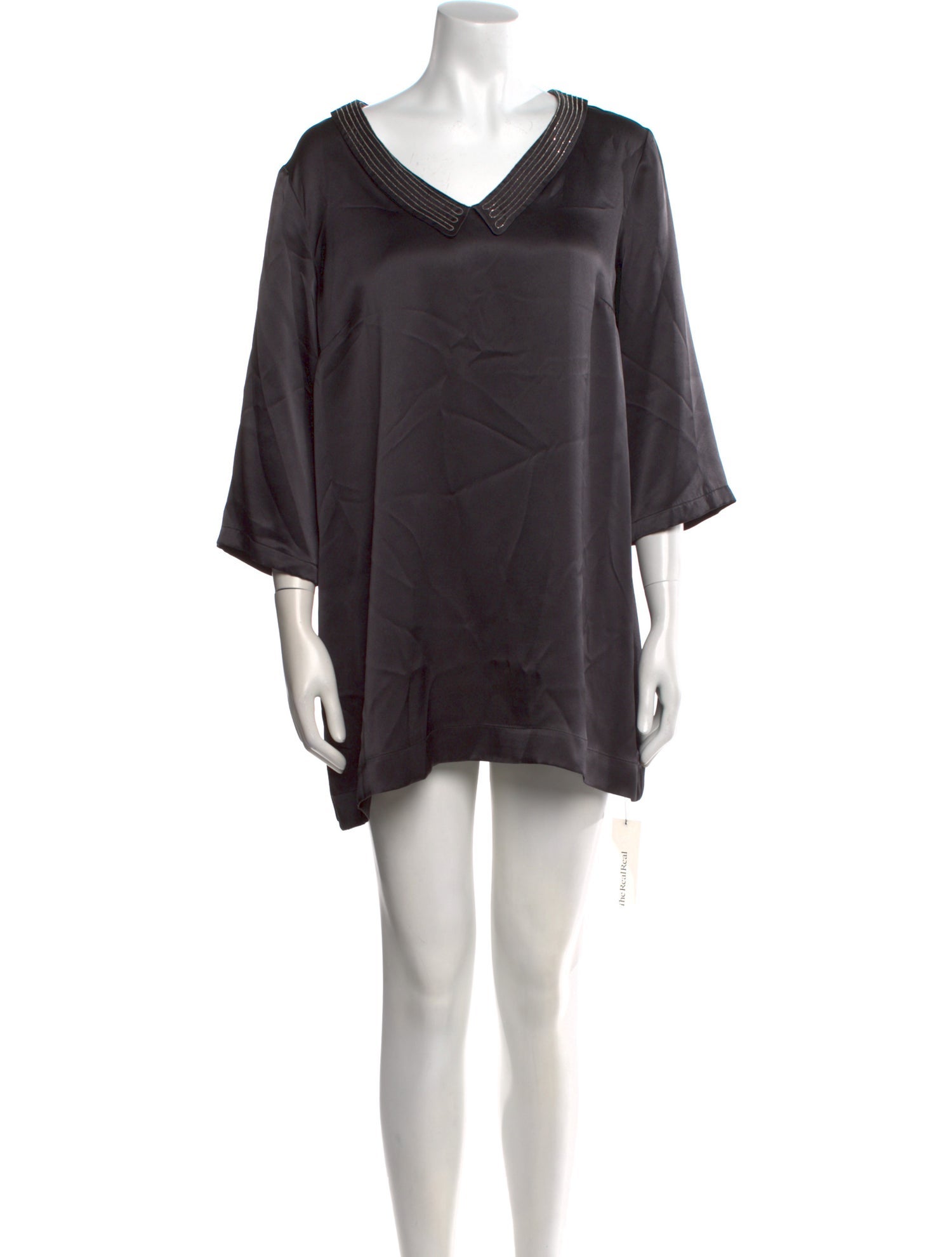 Marina Rinaldi Silk Mini Dress