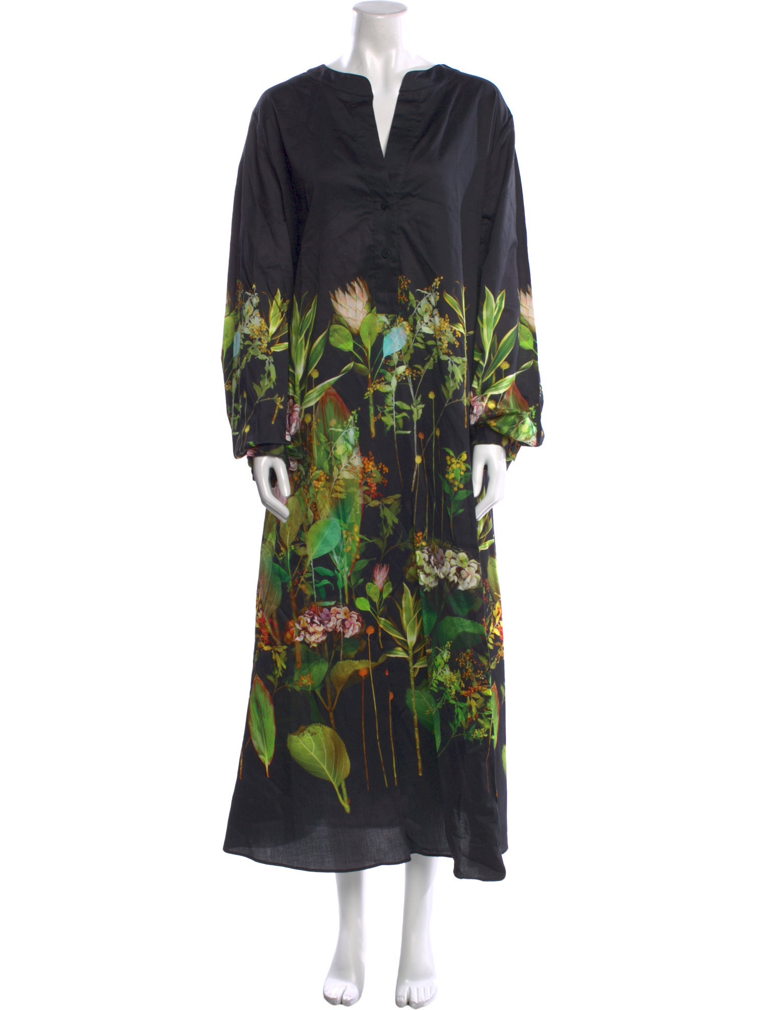 Marina Rinaldi Floral Print Long Dress