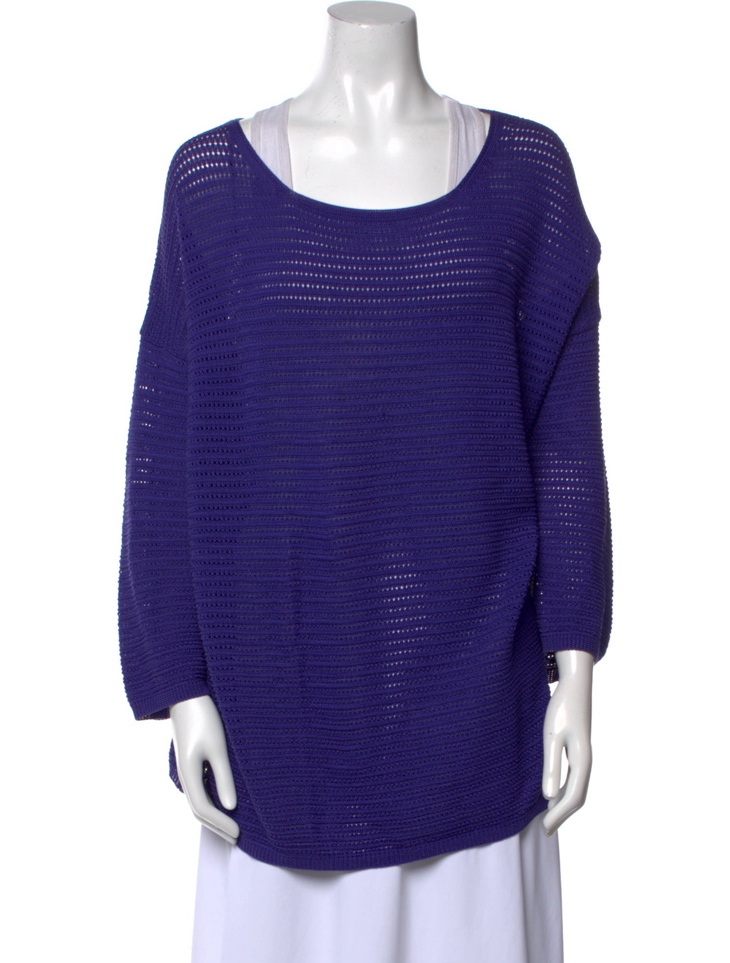 Marina Rinaldi Scoop Neck Sweater