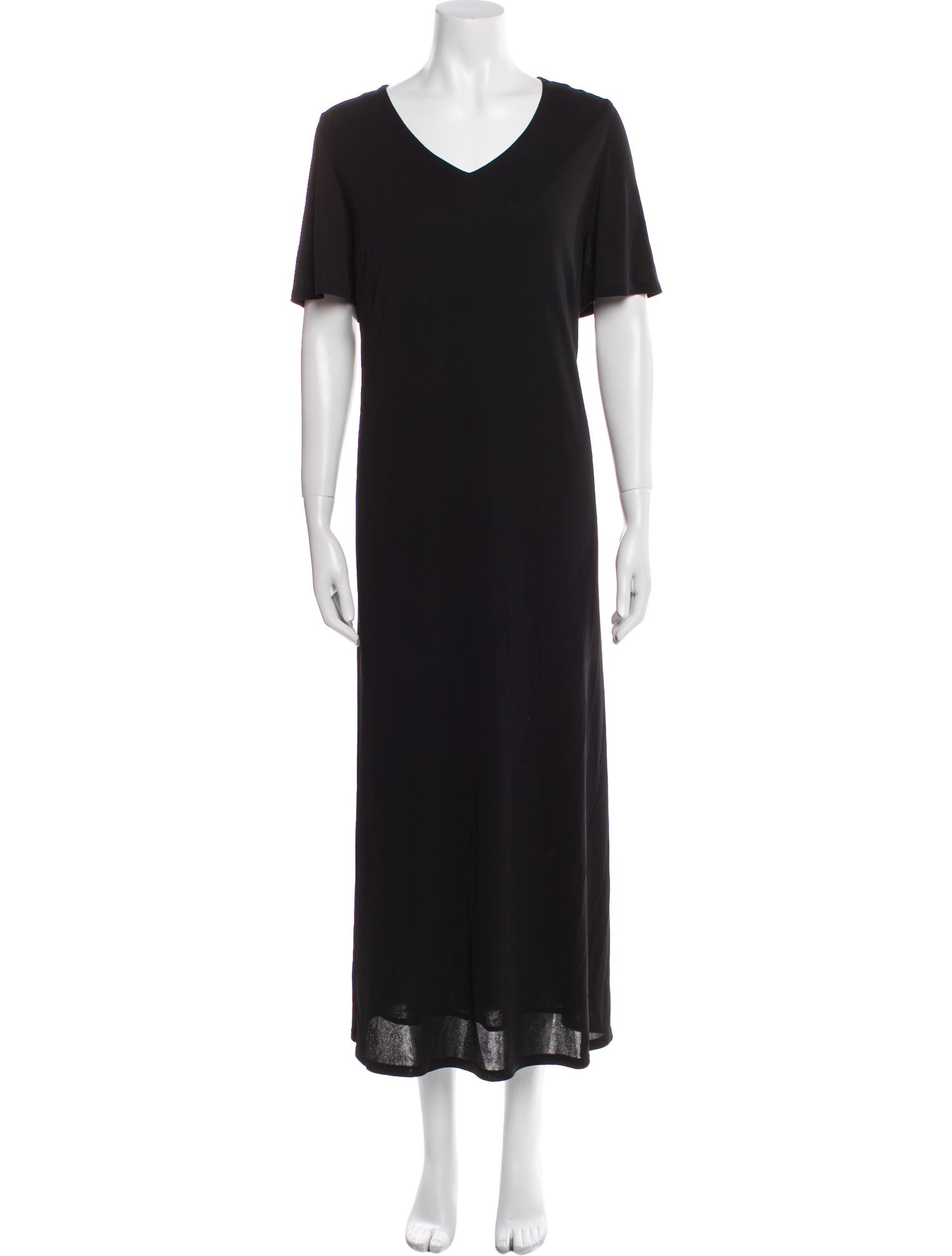 Marina Rinaldi V-Neck Long Dress